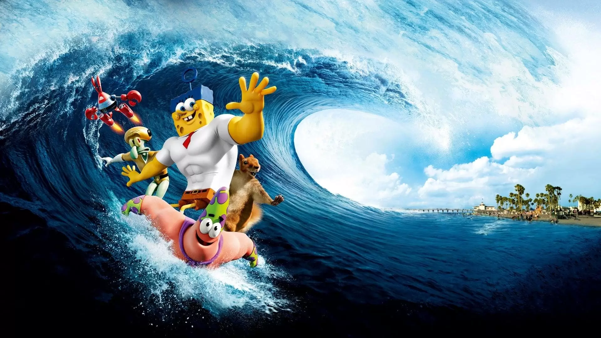 دانلود انیمیشن The SpongeBob Movie: Sponge Out of Water 2015 (فیلم باب‌اسفنجی: اسفنج بیرون از آب) با زیرنویس فارسی و تماشای آنلاین
