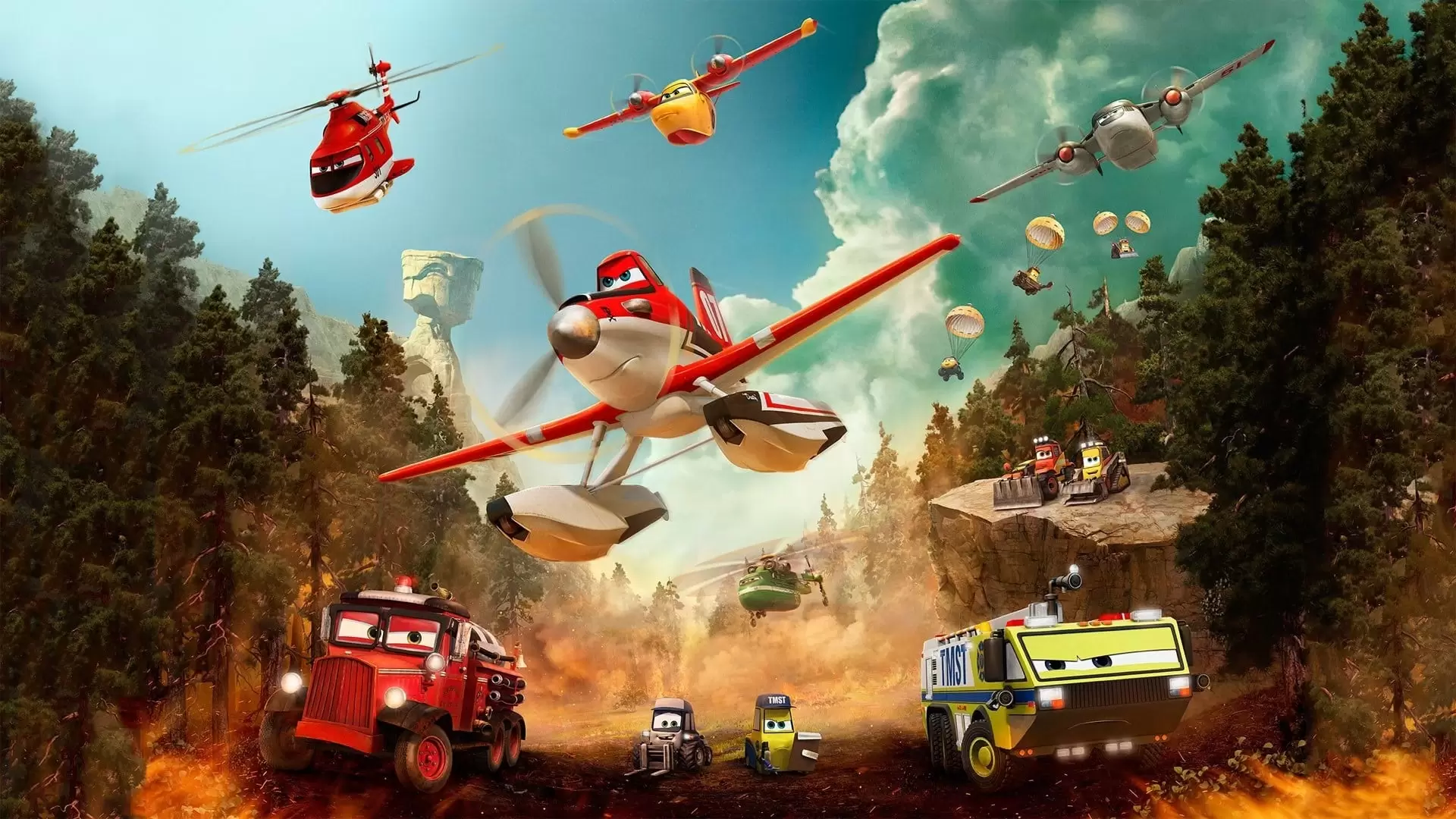 دانلود انیمیشن Planes: Fire & Rescue 2014 با زیرنویس فارسی
