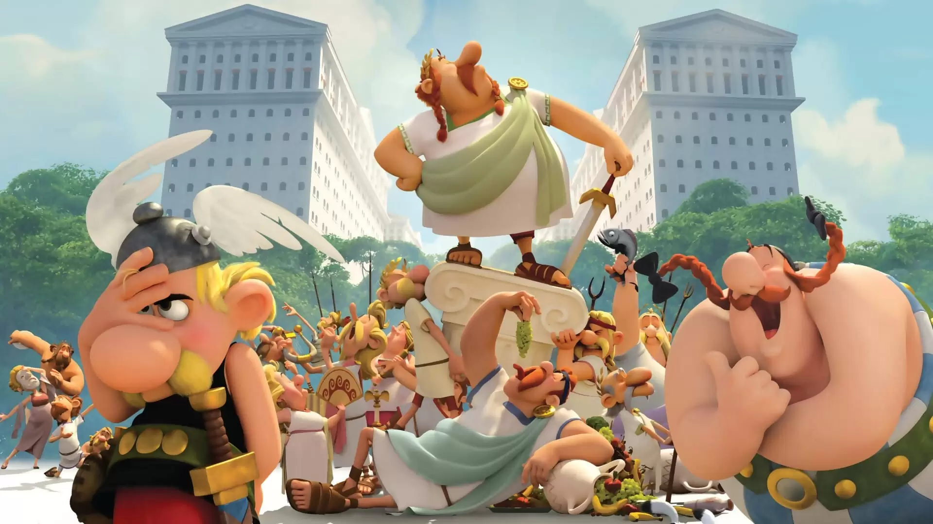 دانلود انیمیشن Asterix and Obelix: Mansion of the Gods 2014 با زیرنویس فارسی
