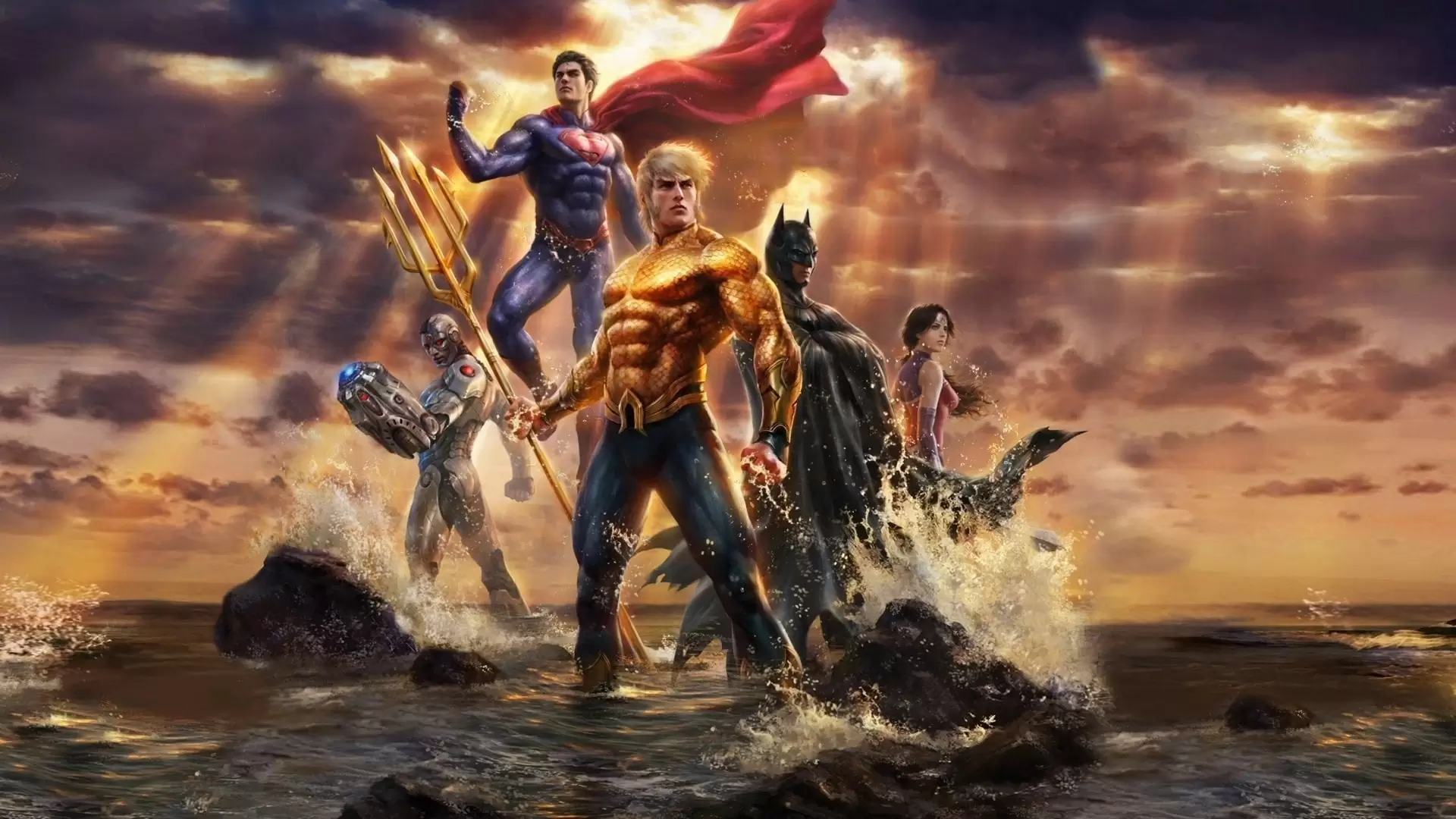 دانلود انیمیشن Justice League: Throne of Atlantis 2015 (لیگ عدالت: تاج و تخت آتلانتیس) با زیرنویس فارسی