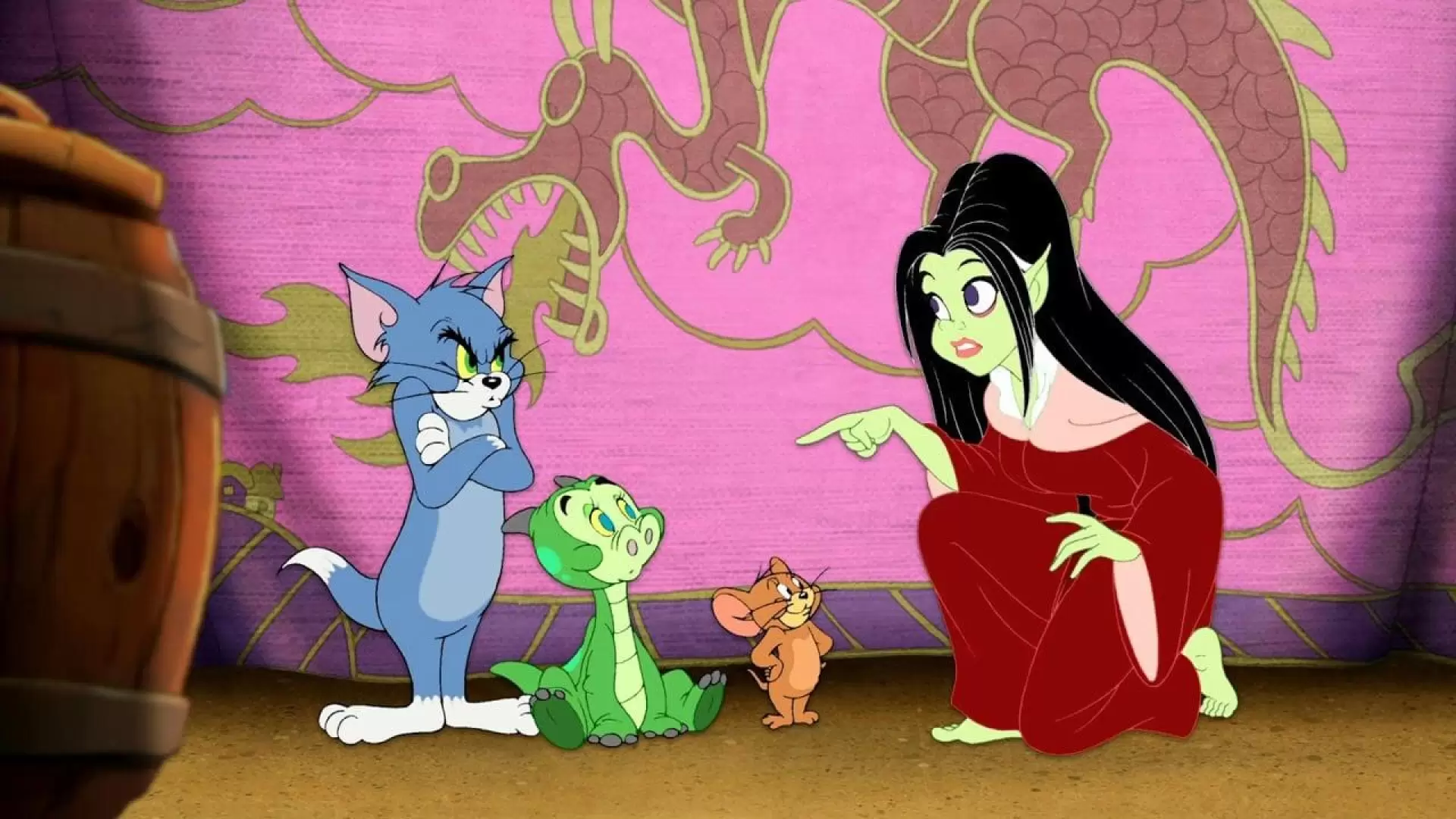 دانلود انیمیشن Tom and Jerry: The Lost Dragon 2014 (تام و جری: اژدهای گمشده) با زیرنویس فارسی و تماشای آنلاین