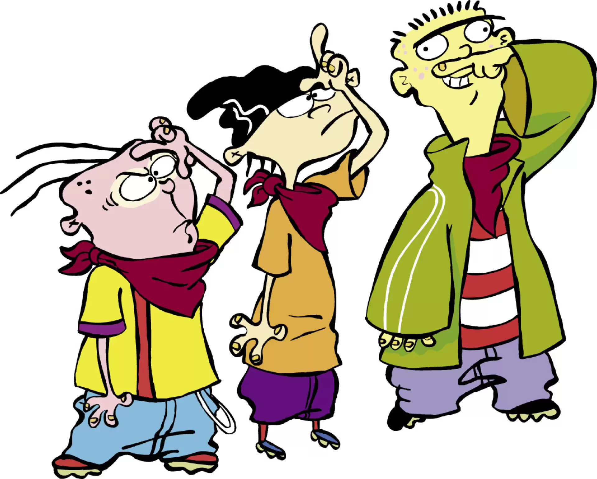دانلود انیمیشن Ed, Edd n Eddy 1999 (إد، إدد و إدی)