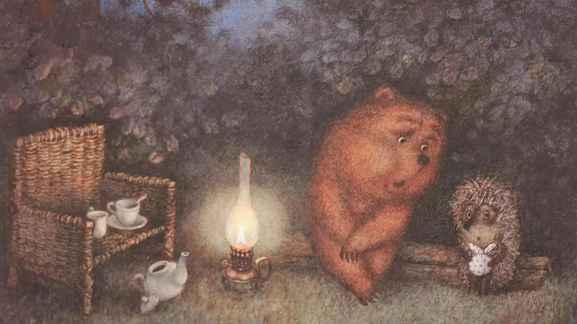 دانلود انیمیشن Hedgehog in the Fog 1975 (جوجه تیغی در مه) با زیرنویس فارسی