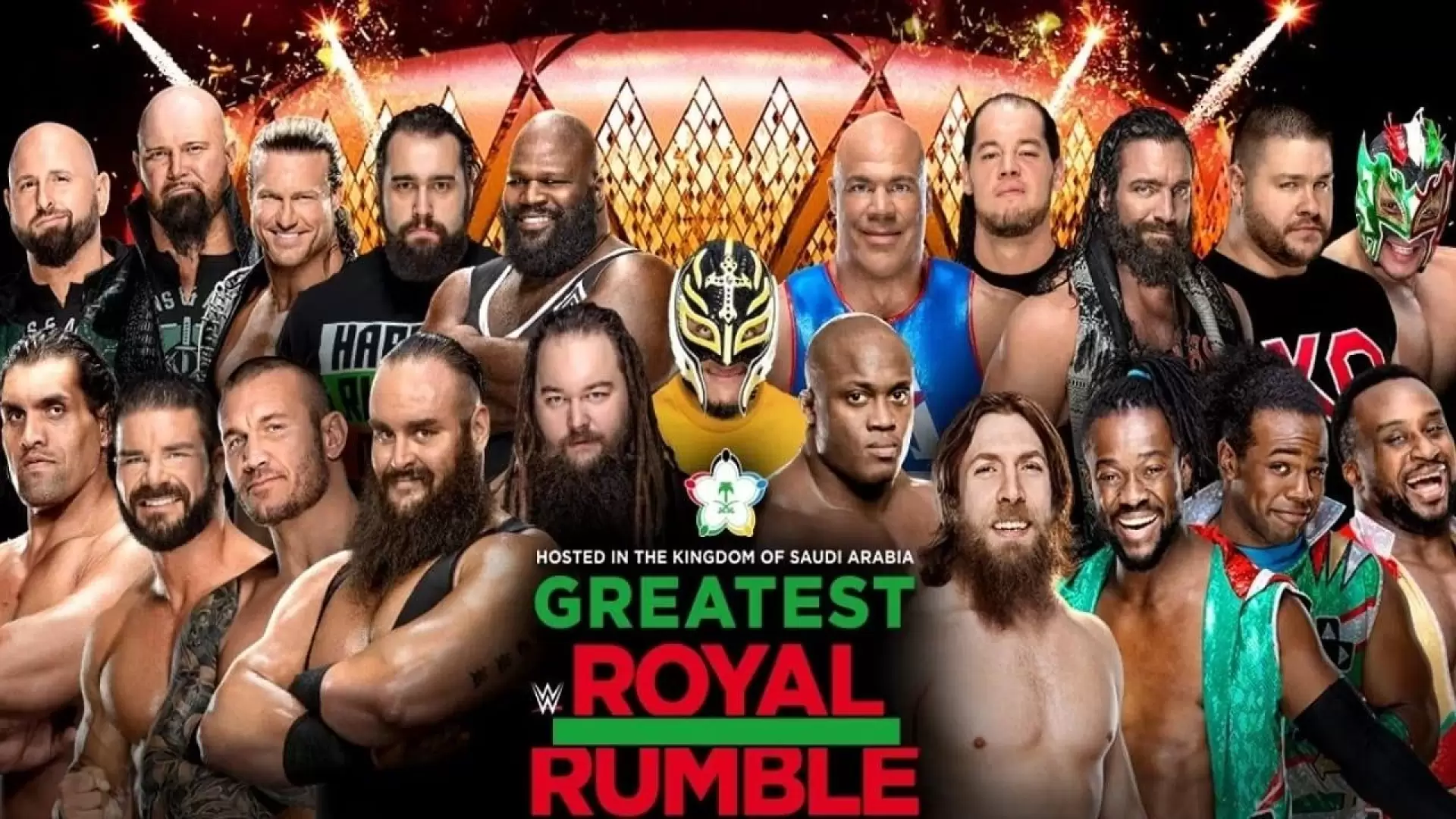 دانلود فیلم WWE Greatest Royal Rumble 2018 (بزرگترین رویال رامبل)