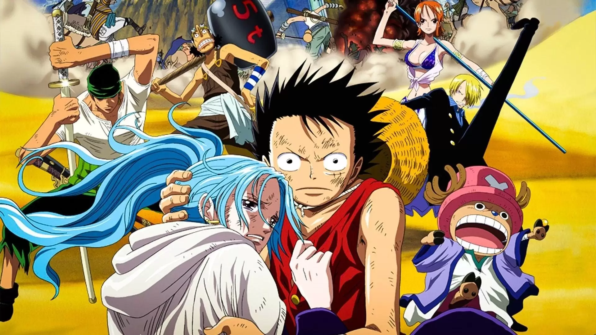 دانلود انیمه One Piece: Episode of Alabaster – Sabaku no Ojou to Kaizoku Tachi 2007 با زیرنویس فارسی