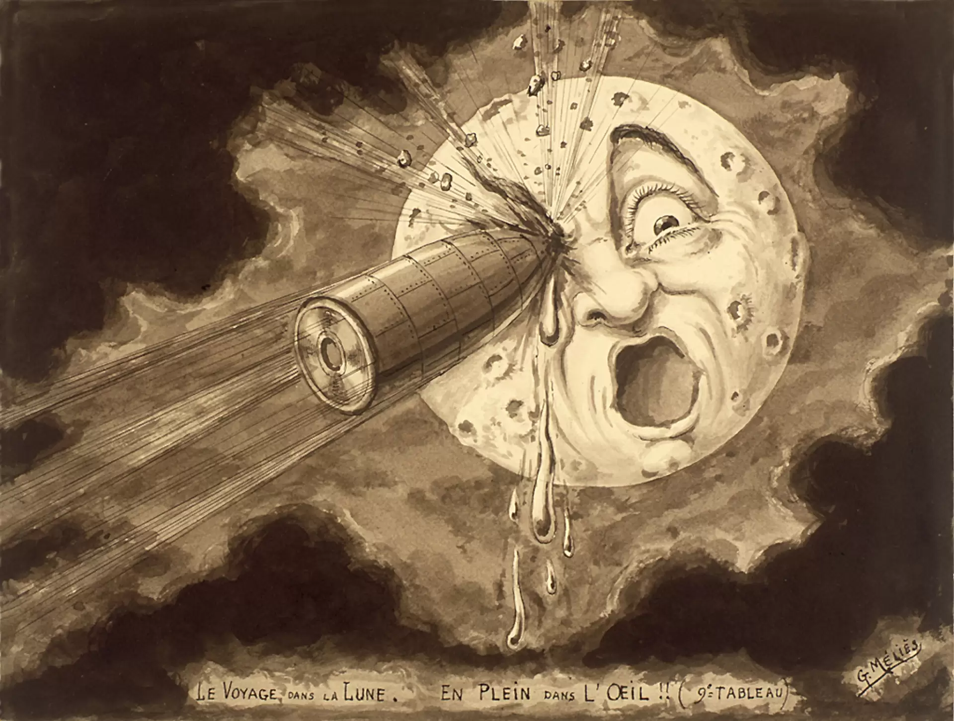 دانلود فیلم A Trip to the Moon 1902 (سفر به ماه) با تماشای آنلاین