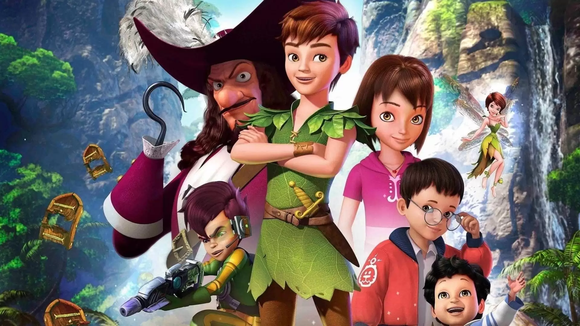 دانلود انیمیشن Peter Pan: The Quest for the Never Book 2018