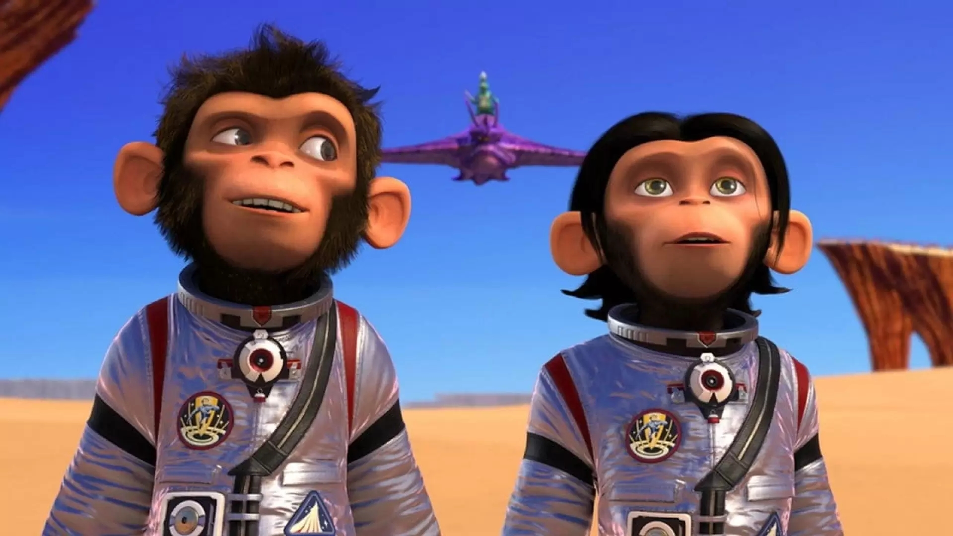 دانلود انیمیشن Space Chimps 2008 (میمون های فضایی) با زیرنویس فارسی