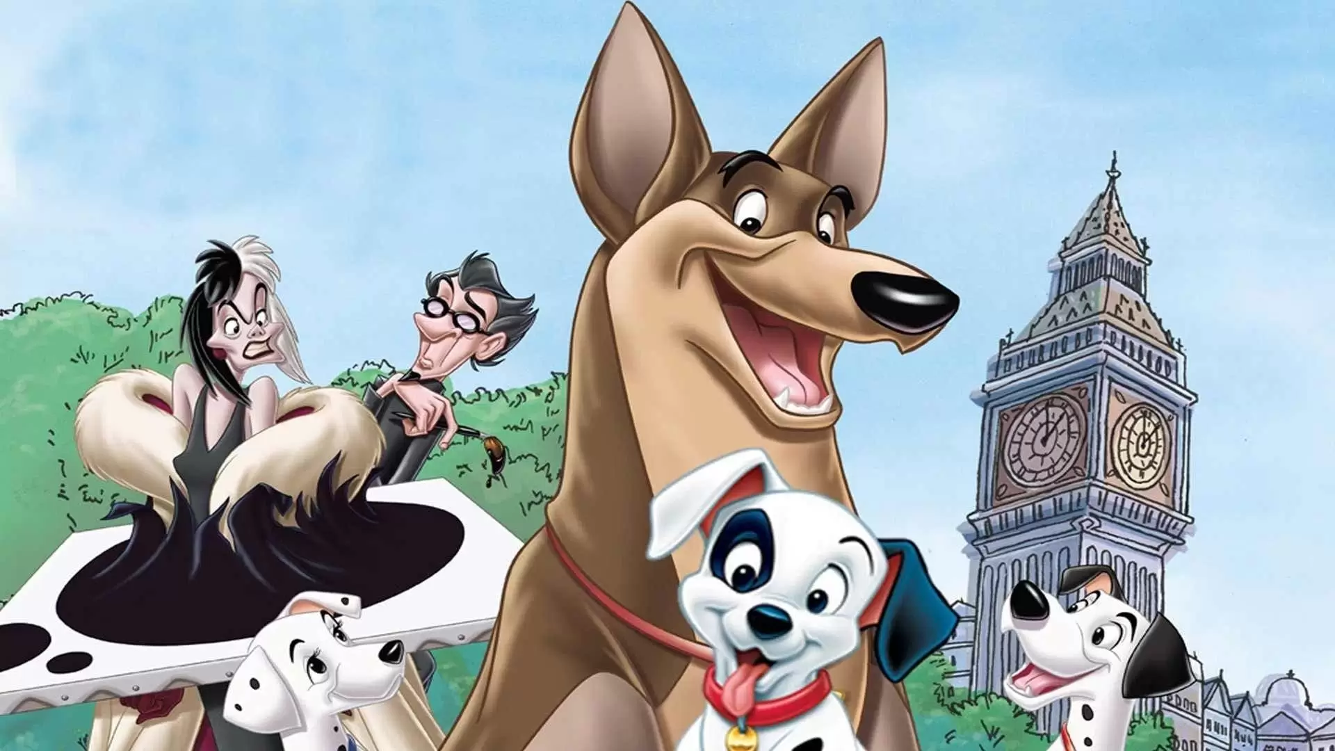 دانلود انیمیشن 101 Dalmatians II: Patch’s London Adventure 2003 (۱۰۱ سگ خالدار ۲: ماجرای پچ در لندن) با تماشای آنلاین