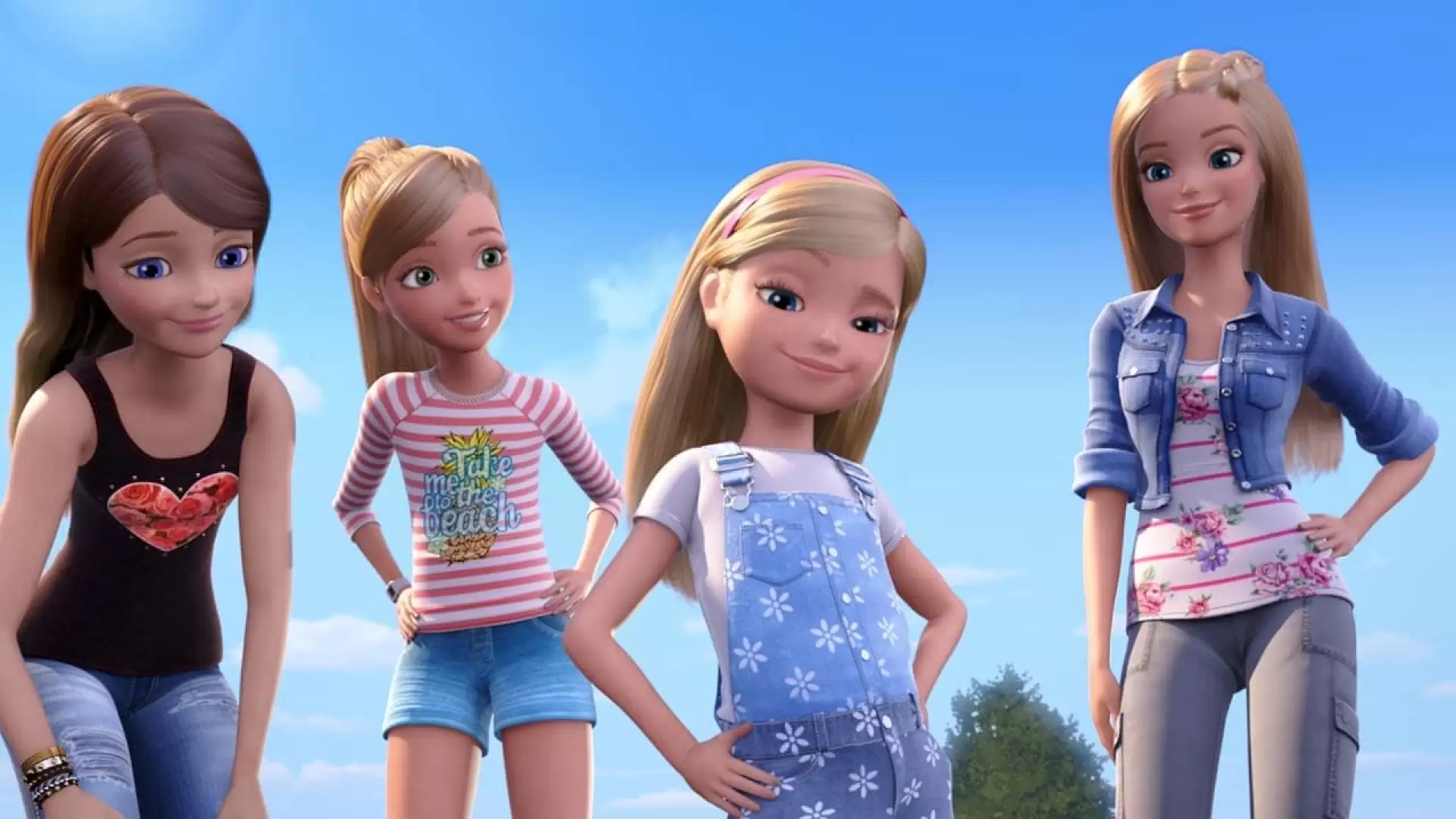 دانلود انیمیشن Barbie & Her Sisters in the Great Puppy Adventure 2015 با زیرنویس فارسی