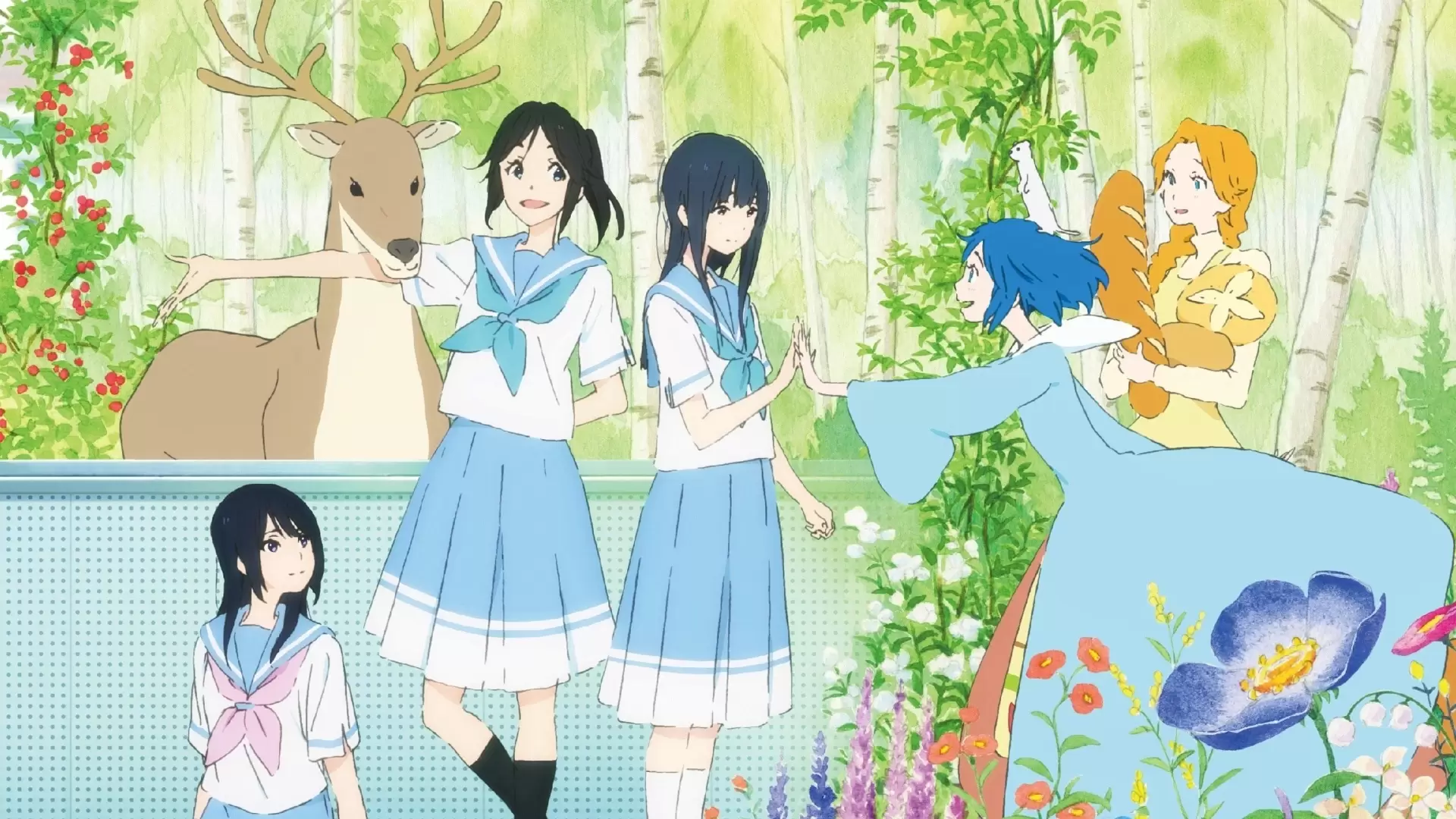 دانلود انیمه Liz and the Blue Bird 2018 (لیز و پرنده آبی) با زیرنویس فارسی