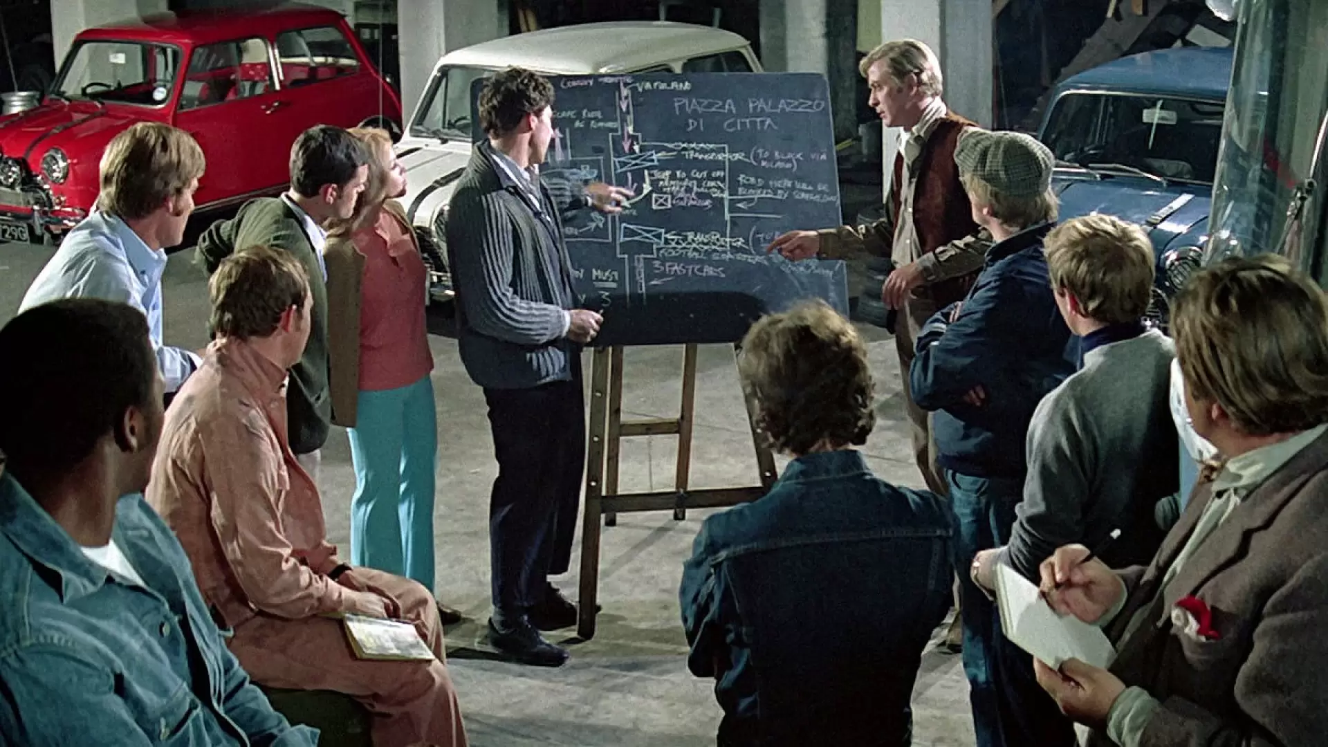 دانلود فیلم The Italian Job 1969 (حرفهٔ ایتالیائی) با زیرنویس فارسی و تماشای آنلاین