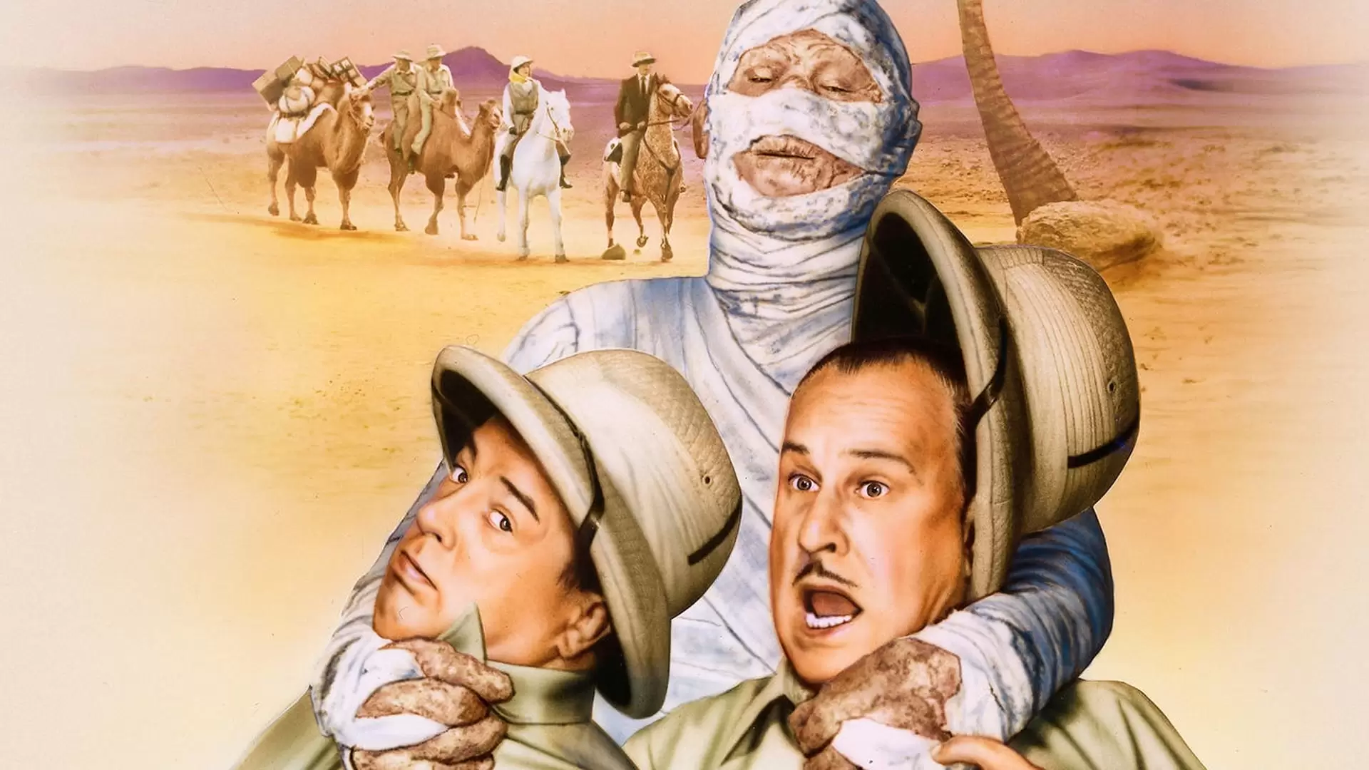 دانلود فیلم Abbott and Costello Meet the Mummy 1955 با زیرنویس فارسی