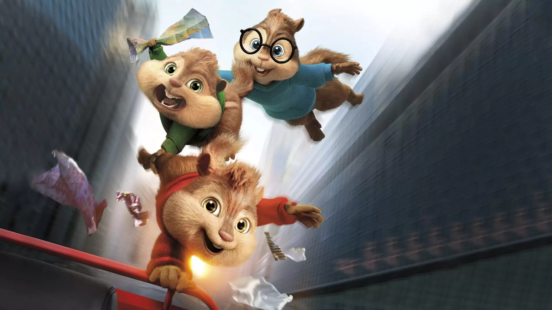دانلود انیمیشن Alvin and the Chipmunks: The Road Chip 2015 (آلوین و سمورچه‌ها: جاده چیپ) با زیرنویس فارسی و تماشای آنلاین