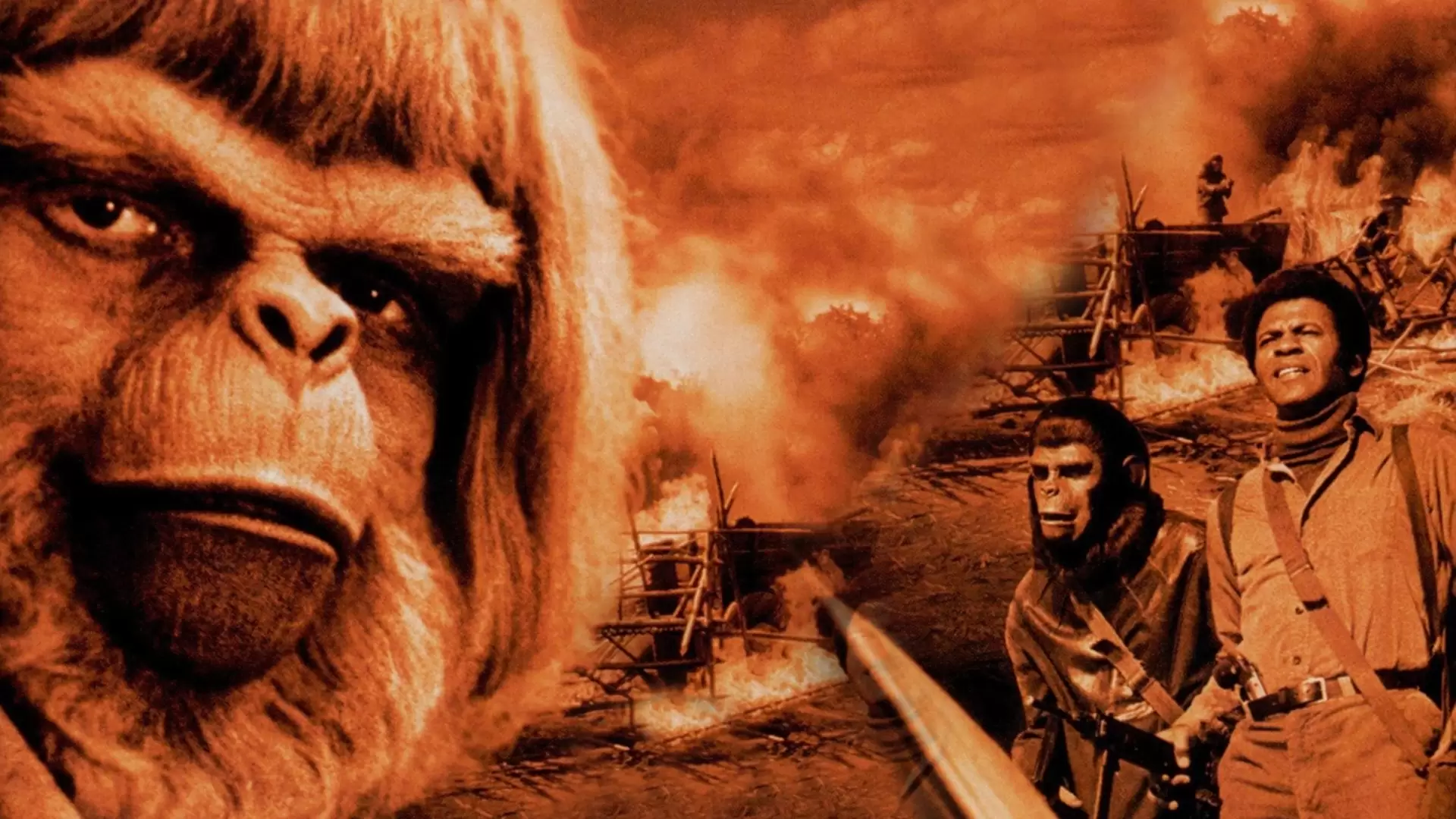 دانلود فیلم Battle for the Planet of the Apes 1973 (نبرد برای سیاره میمون ها) با زیرنویس فارسی