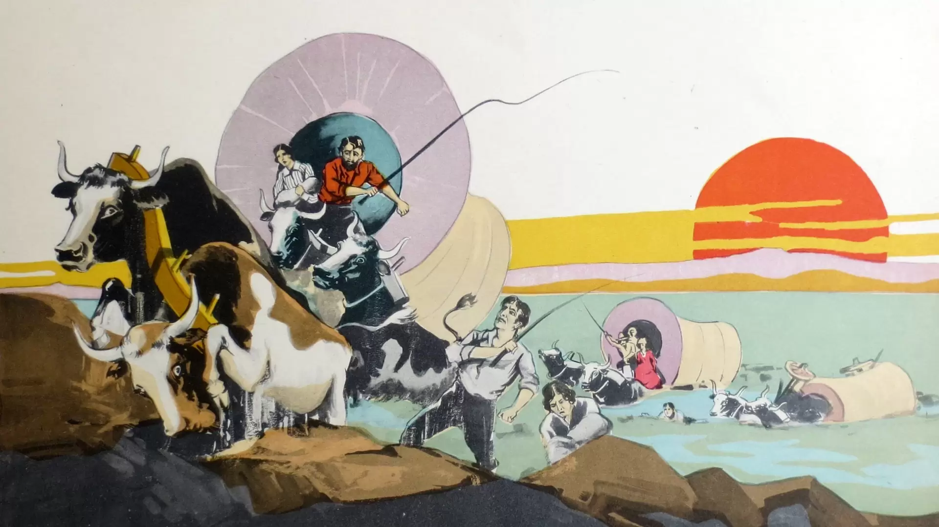 دانلود فیلم The Covered Wagon 1923