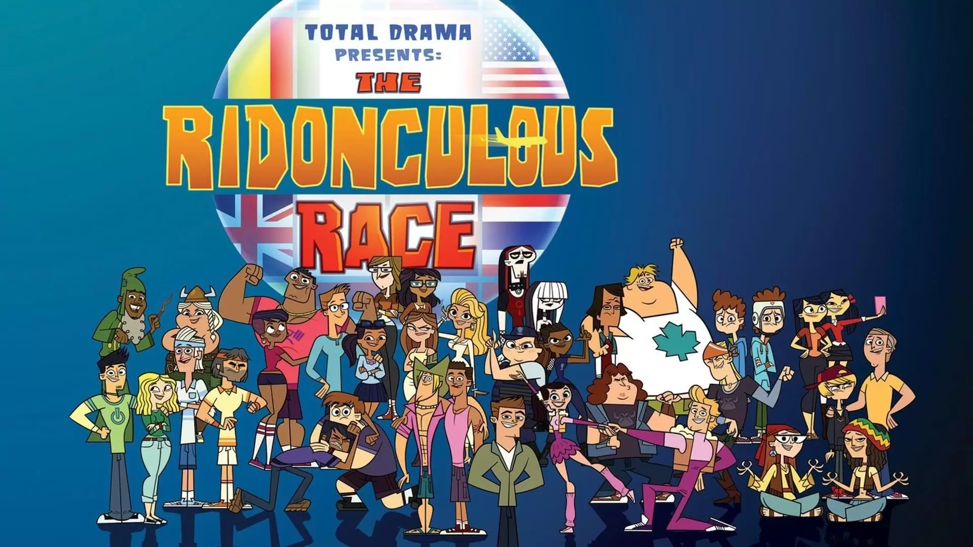 دانلود انیمیشن Total Drama Presents: The Ridonculous Race 2014