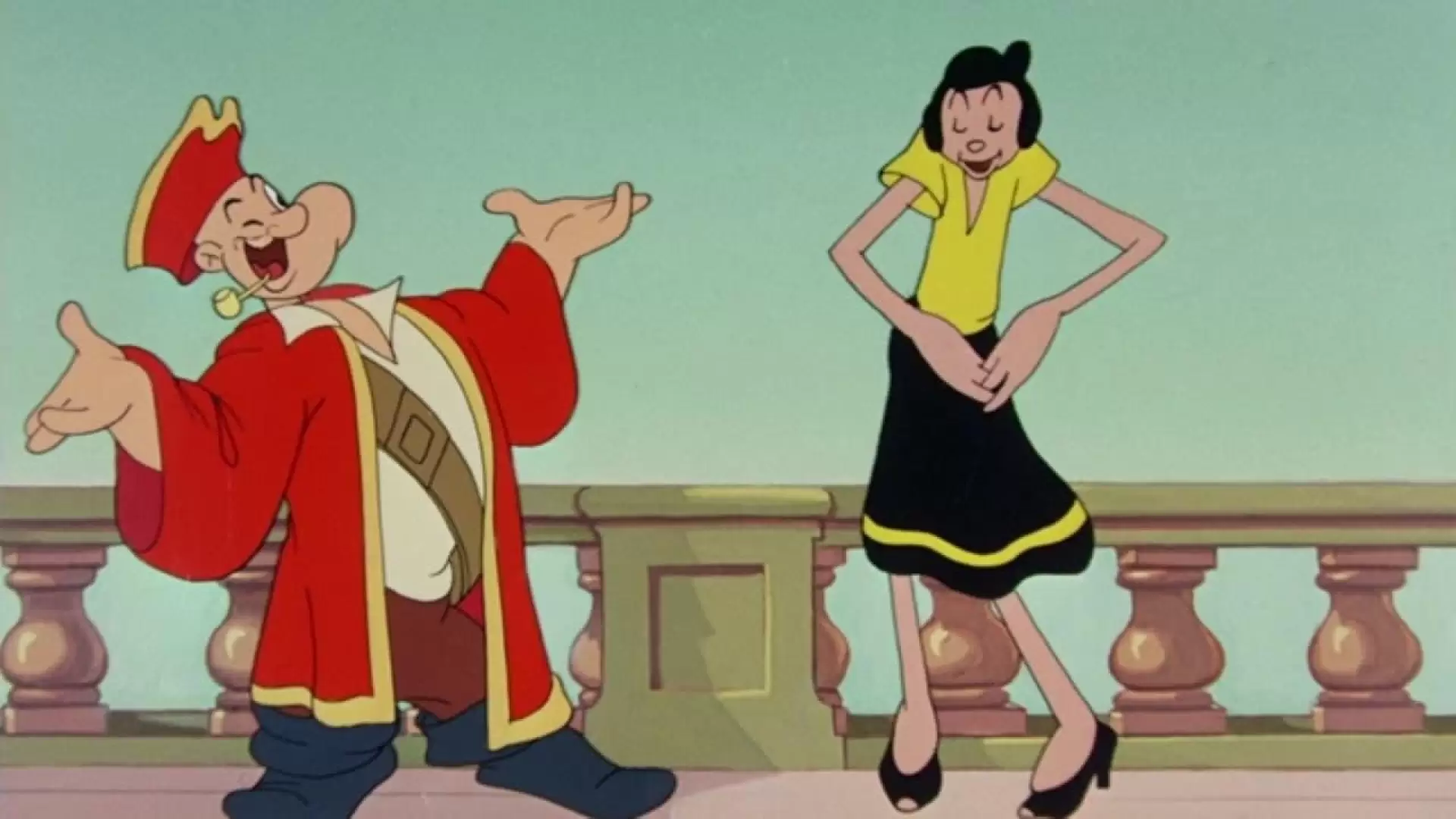 دانلود انیمیشن Popeye and the Pirates 1947 (ملوان زبل و دزدان دریایی)