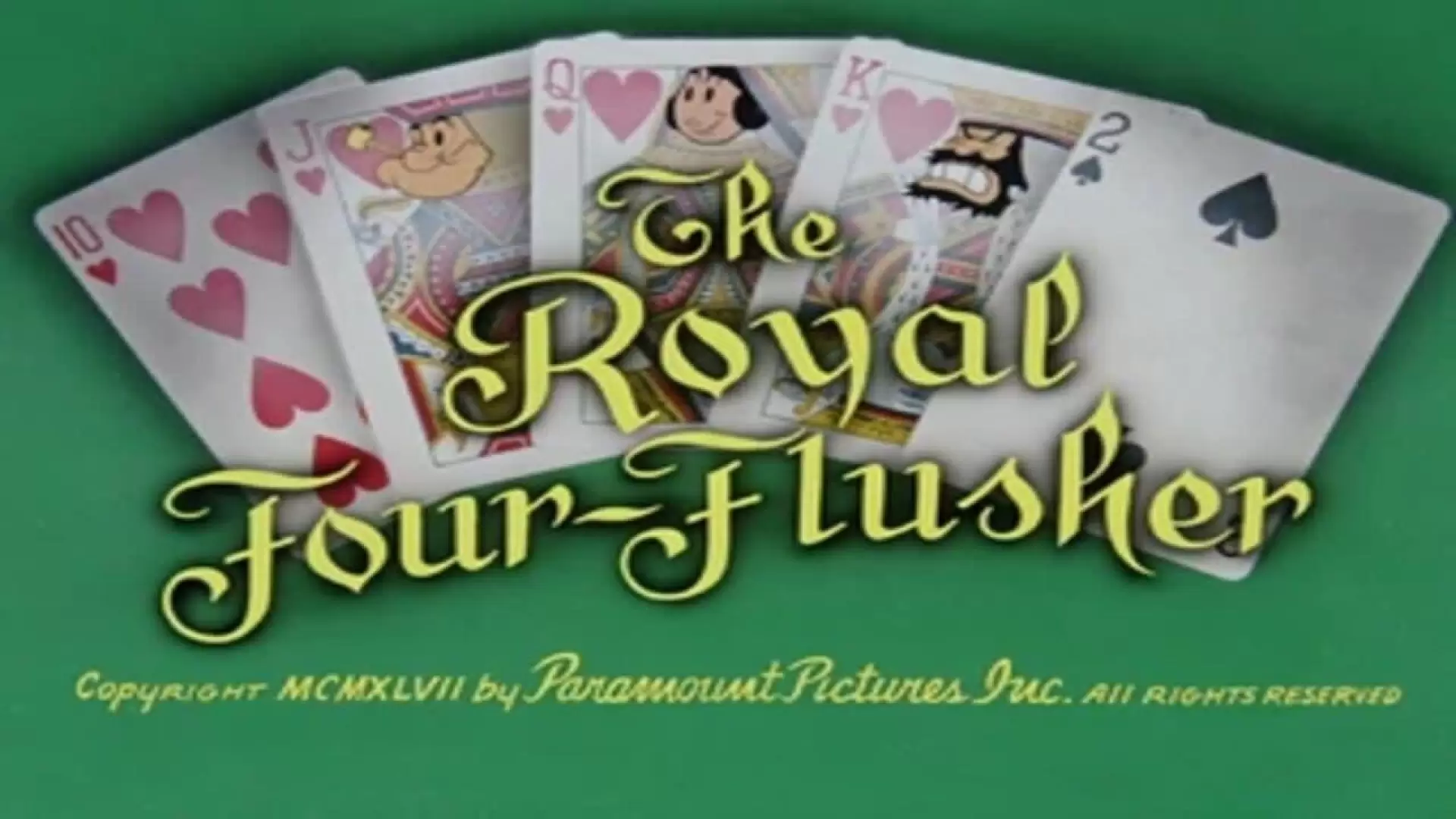 دانلود انیمیشن The Royal Four-Flusher 1947 (دزد سلطنتی)