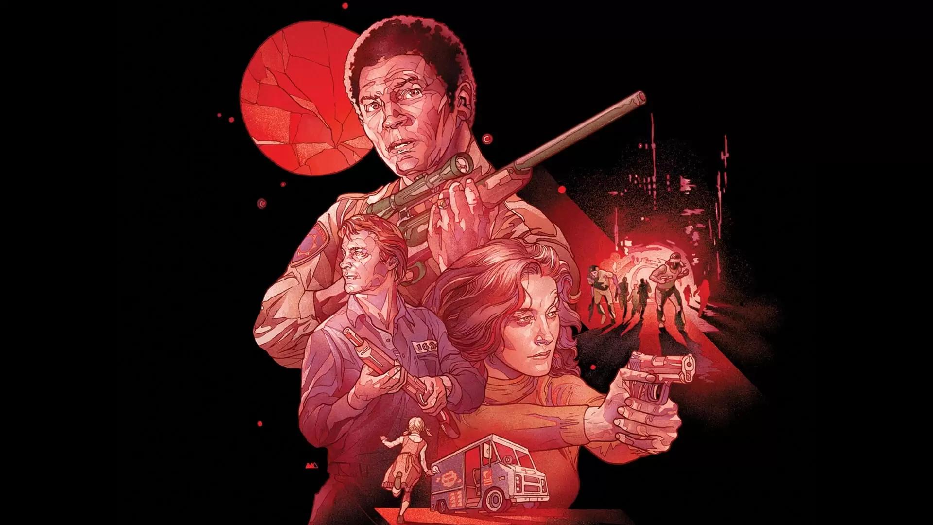 دانلود فیلم Assault on Precinct 13 1976 (حمله به کلانتری ۱۳) با زیرنویس فارسی
