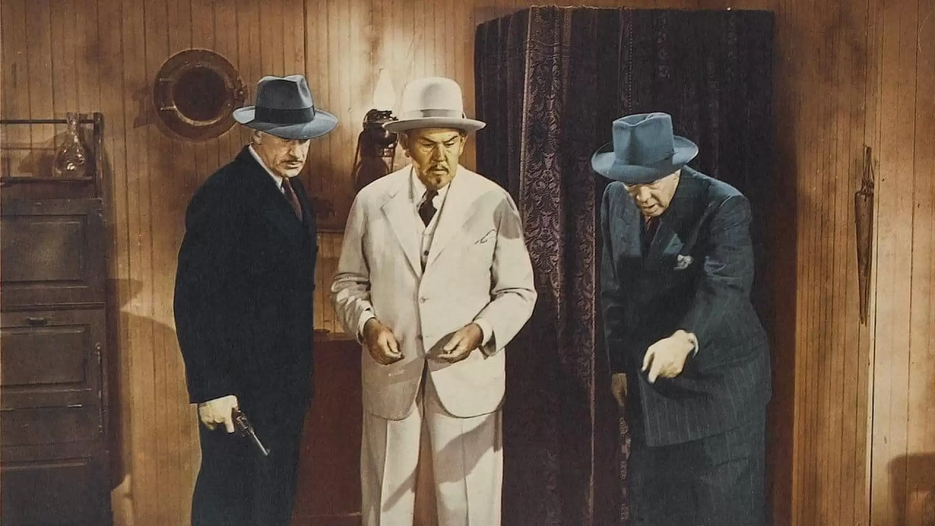 دانلود فیلم The Scarlet Clue 1945 (سرنخ اسکارلت)