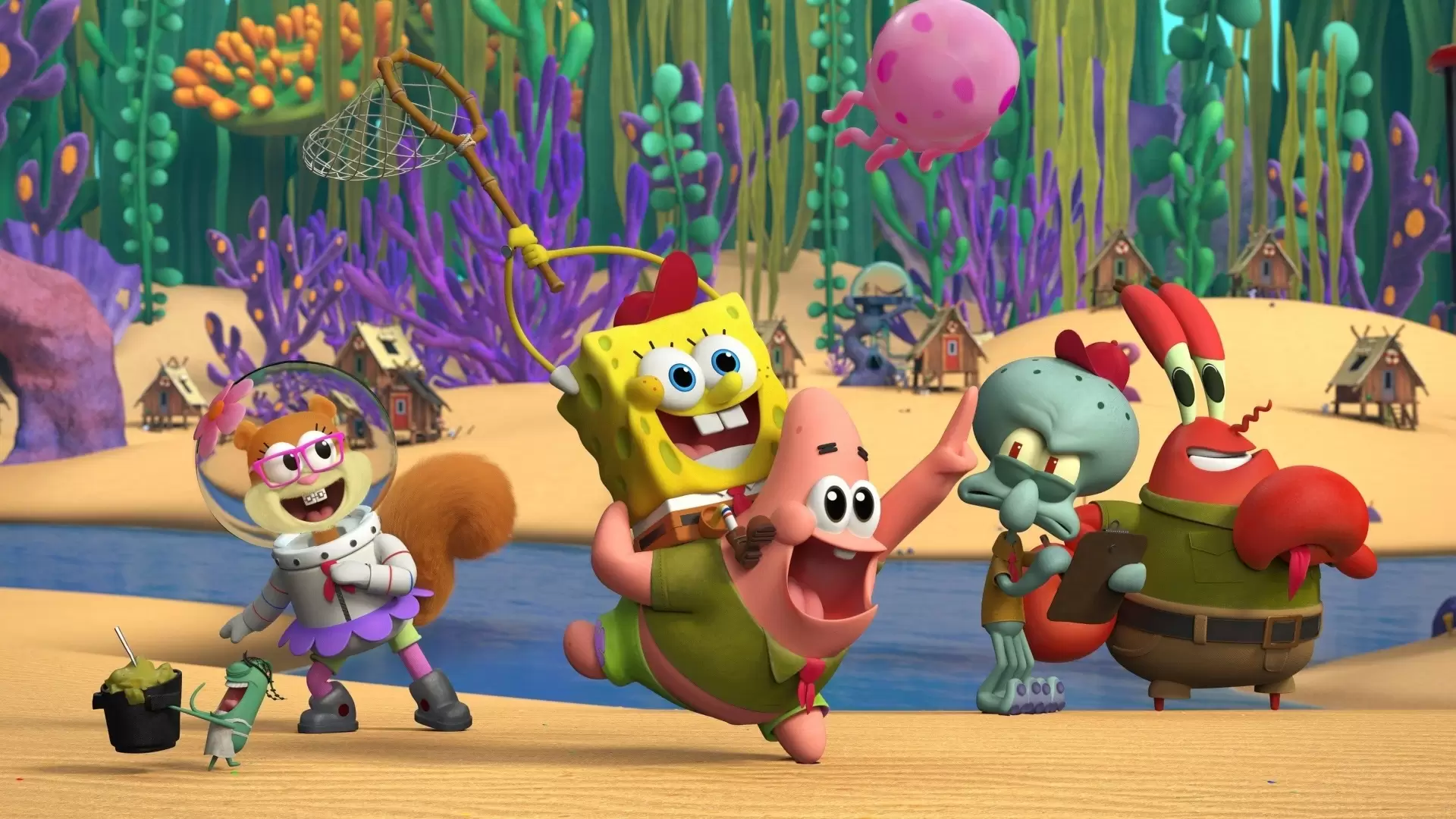 دانلود انیمیشن Kamp Koral: SpongeBob’s Under Years 2021 (کمپ کورال: باب اسفنحی و کودکی) با زیرنویس فارسی