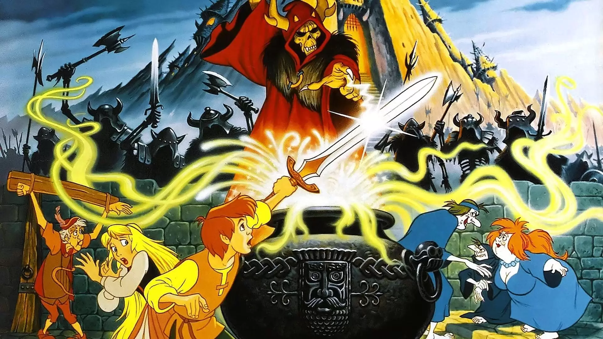 دانلود انیمیشن The Black Cauldron 1985 (دیگ سیاه) با زیرنویس فارسی و تماشای آنلاین