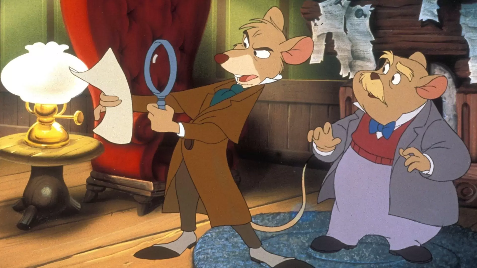 دانلود انیمیشن The Great Mouse Detective 1986 (کارآگاه موش بزرگ) با زیرنویس فارسی