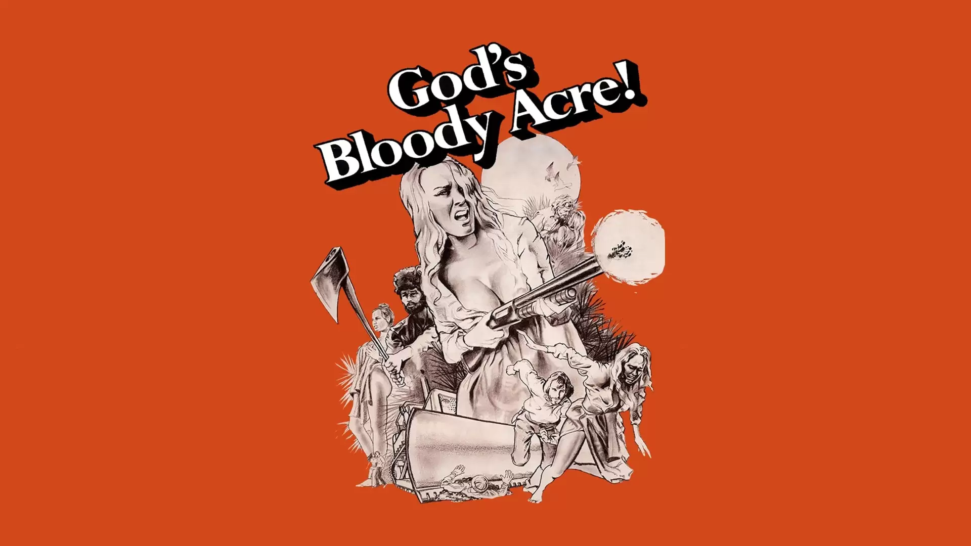 دانلود فیلم God’s Bloody Acre 1975 (زمین خونین خداوند)