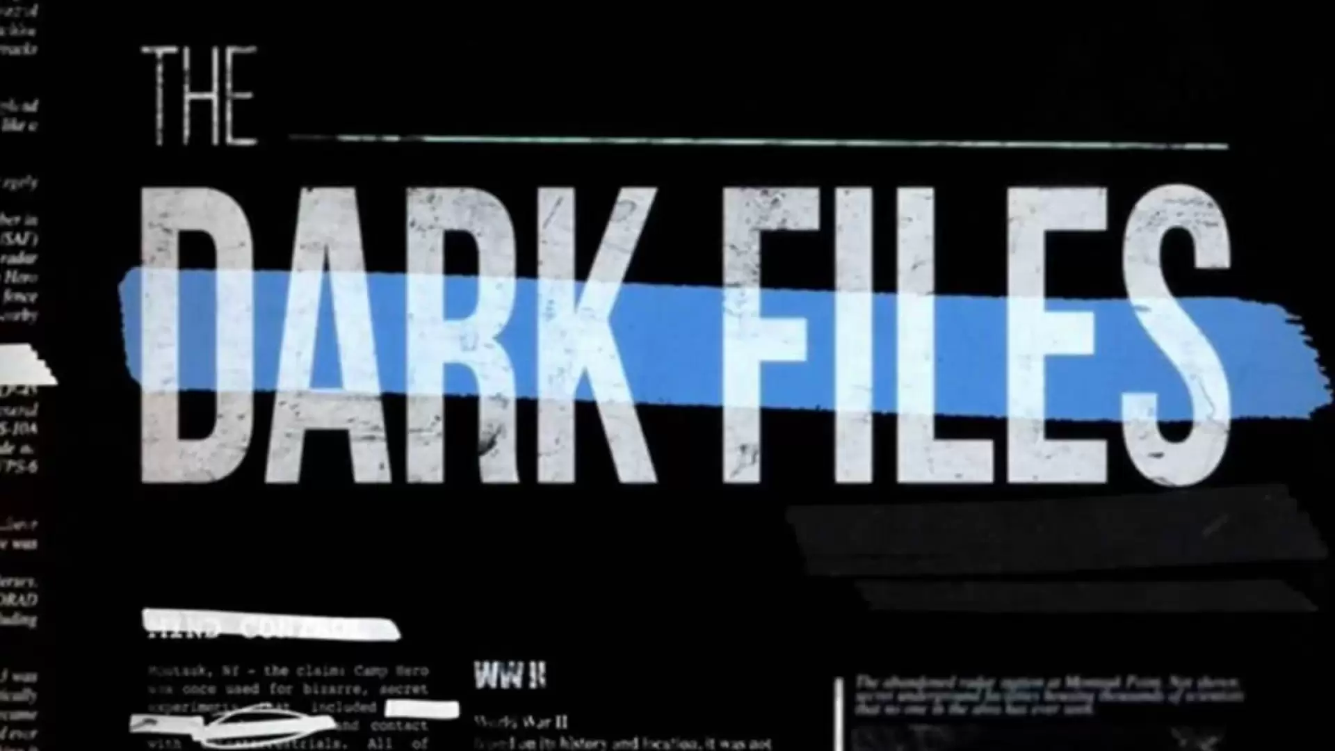 دانلود فیلم The Dark Files 2017 (فایل های منحوس)
