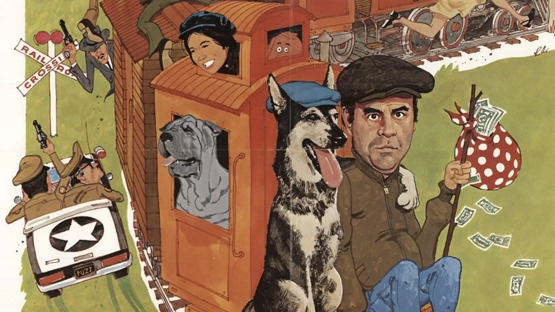 دانلود فیلم The Billion Dollar Hobo 1977 (سرگردانی میلیارد دلاری)