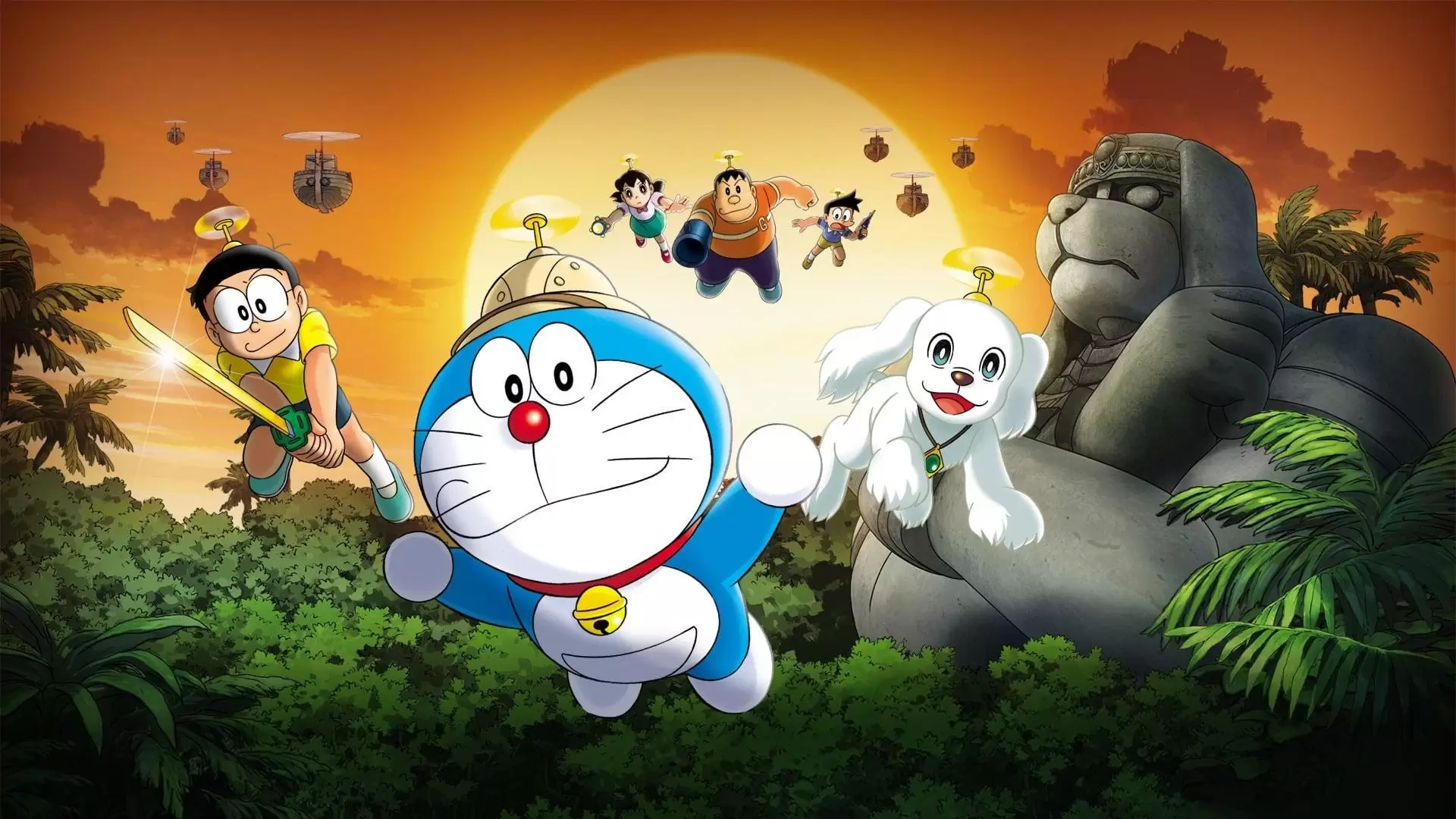 دانلود انیمه Doraemon: New Nobita’s Great Demon-Peko and the Exploration Party of Five 2014