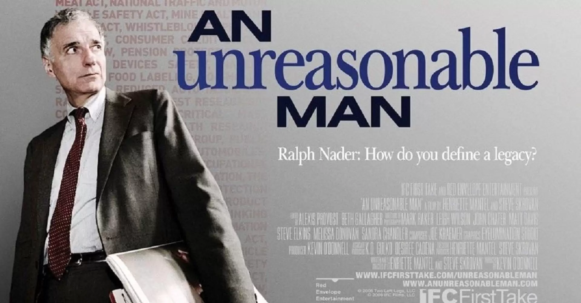 دانلود مستند An Unreasonable Man 2006 (مردی نامعقول)