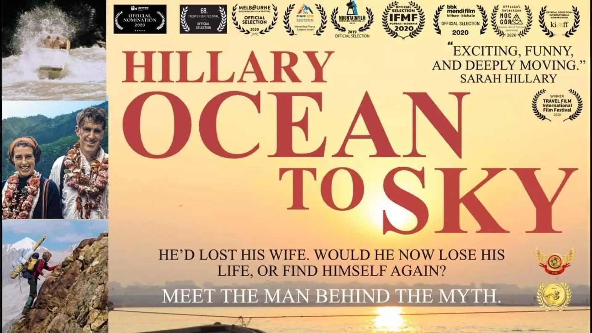 دانلود مستند Hillary: Ocean to Sky 2019 (هیلاری: از پهنه اقیانوس تا آسمان)