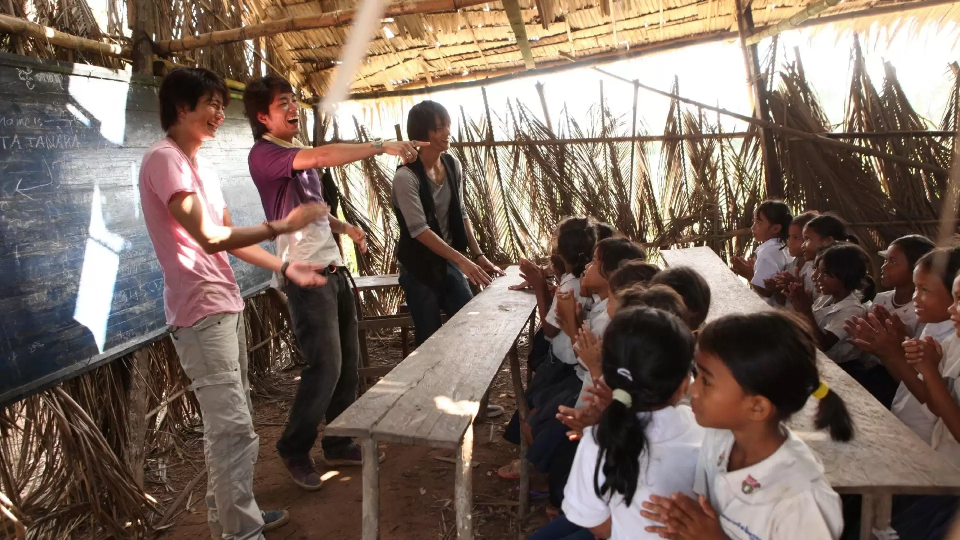 دانلود فیلم Bokutachi wa sekai o kaeru koto ga dekinai. But, we wanna build a school in Cambodia. 2011