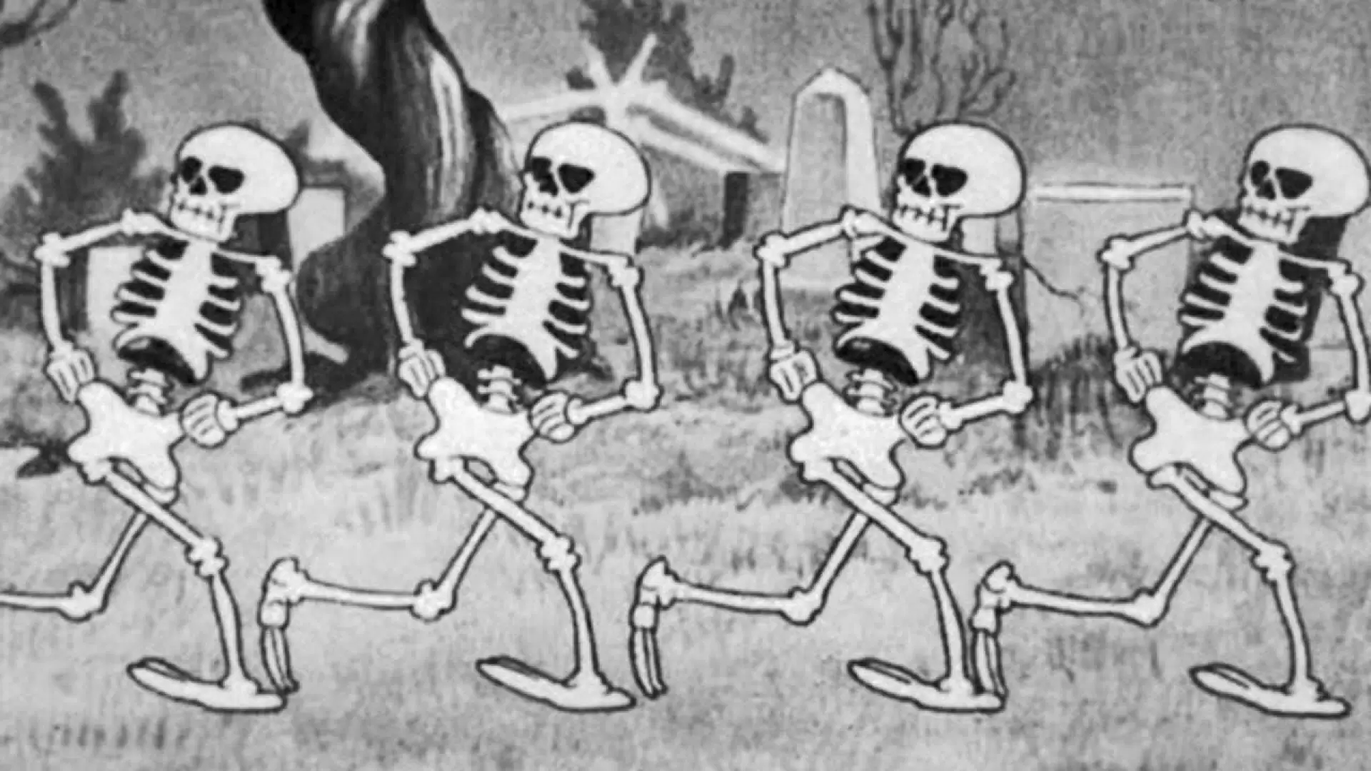 دانلود انیمیشن The Skeleton Dance 1929