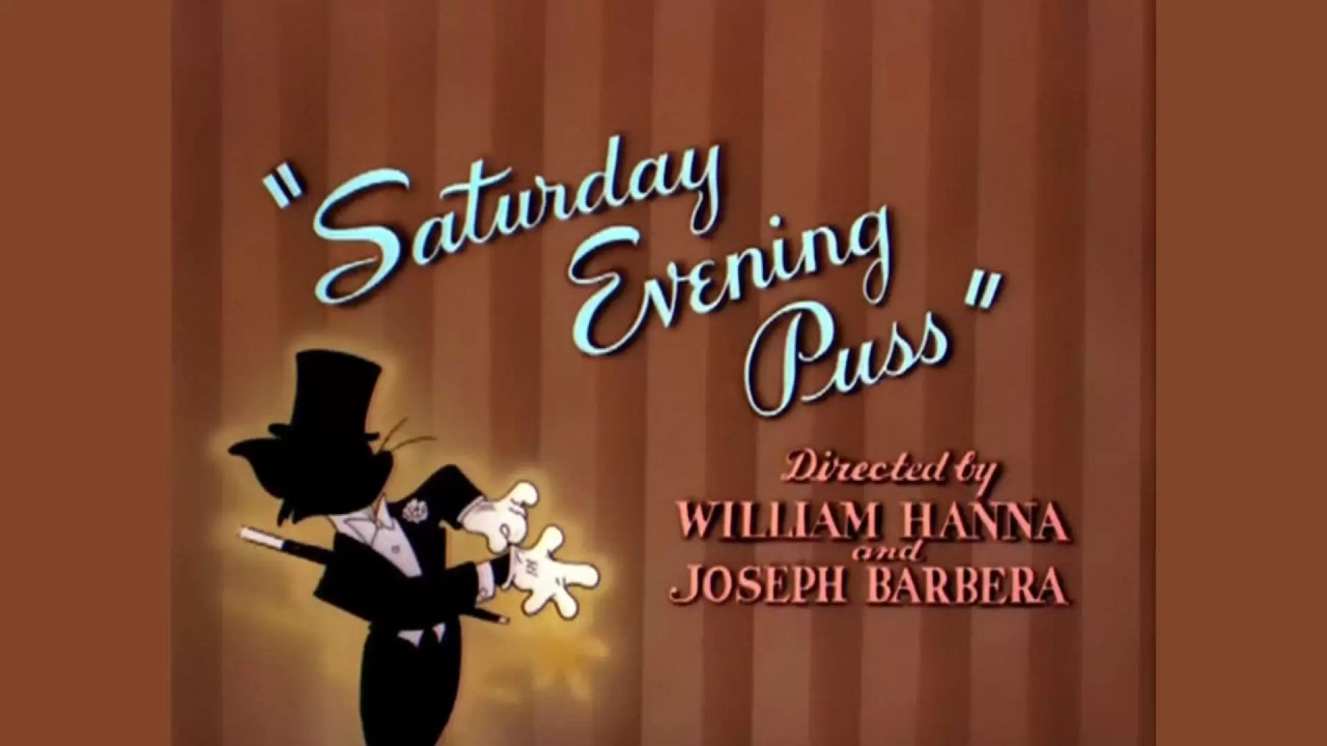 دانلود انیمیشن Saturday Evening Puss 1950