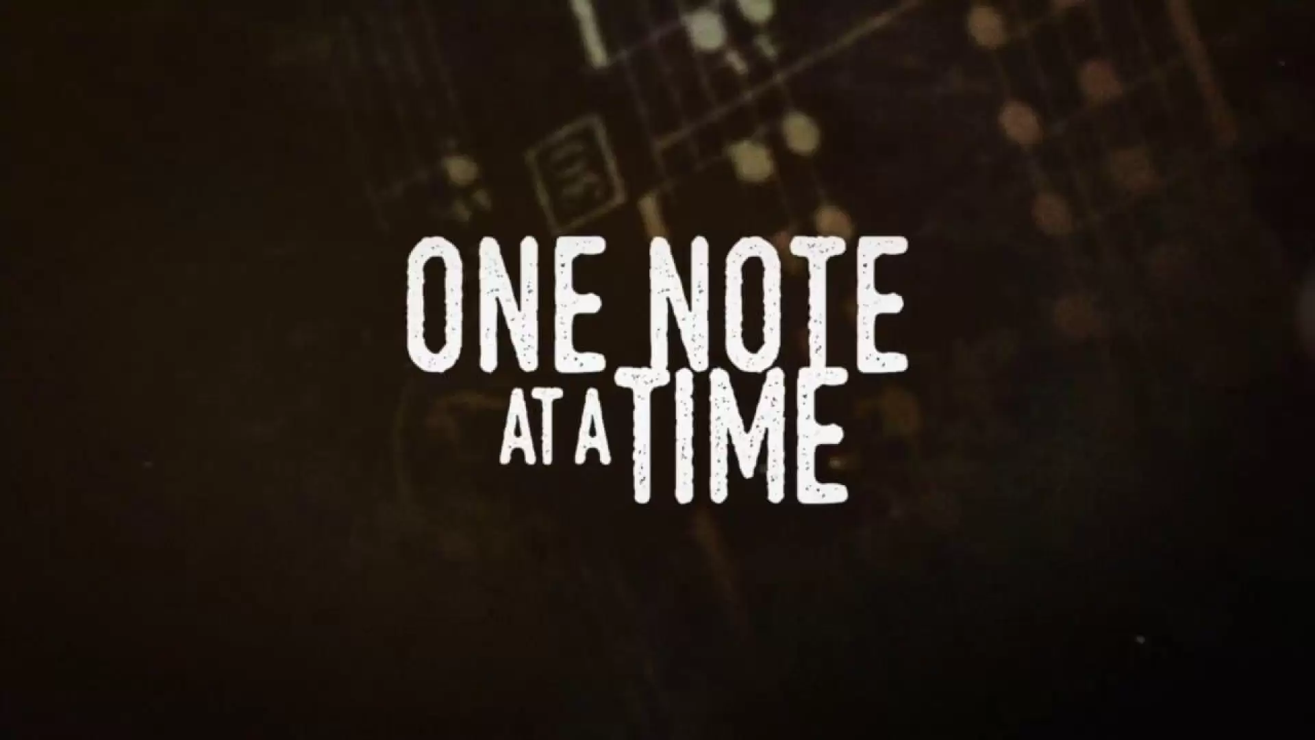 دانلود مستند One Note at a Time 2016
