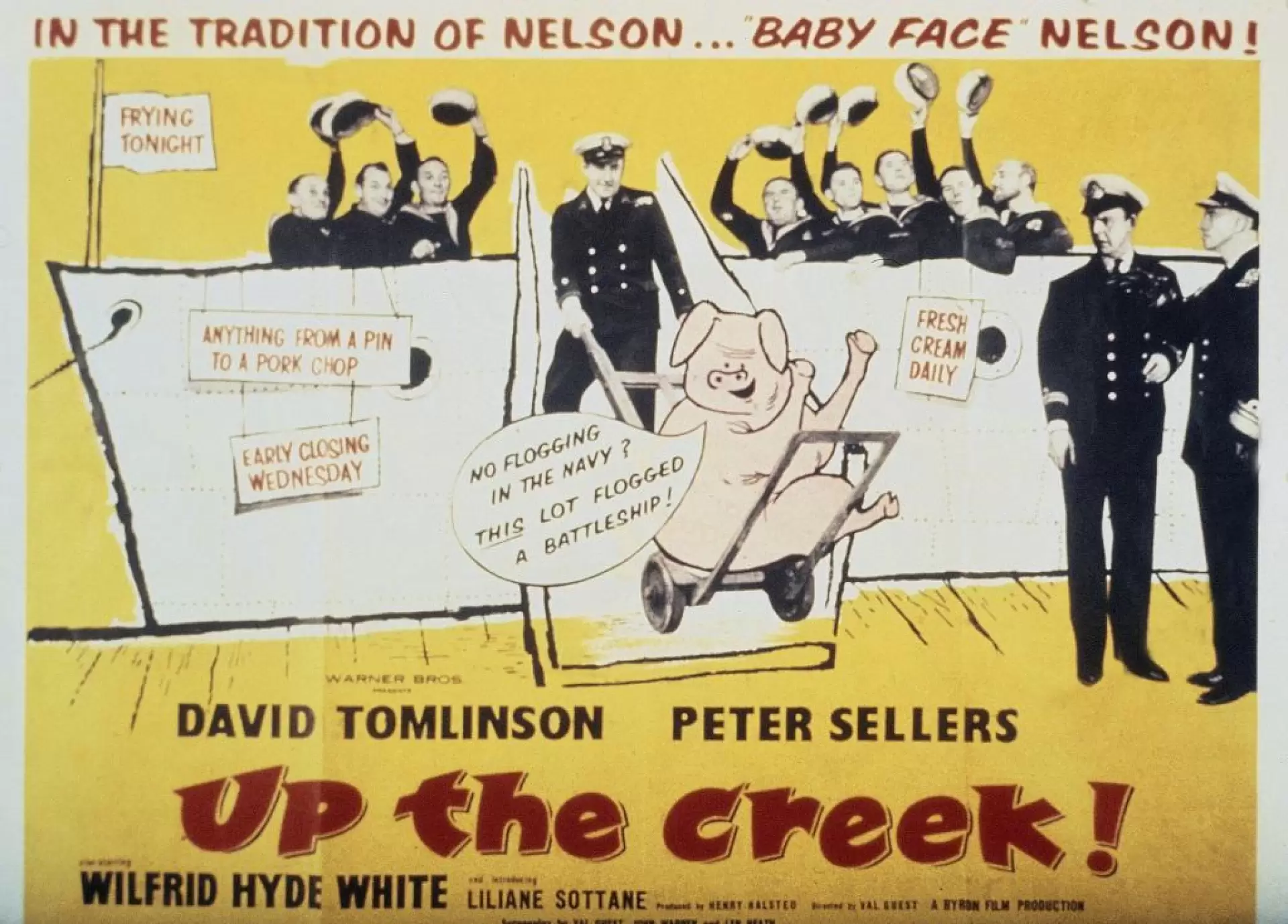 دانلود فیلم Up the Creek 1958 (بالای نهر)