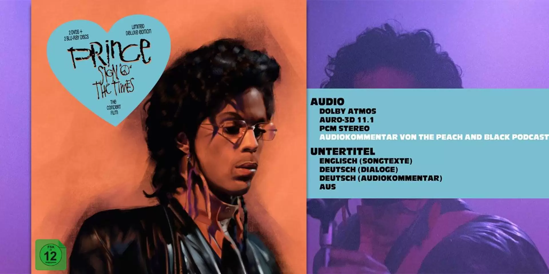 دانلود مستند Prince: The Peach and Black Times 2019 (شاهزاده: زمان هلو و سیاه)