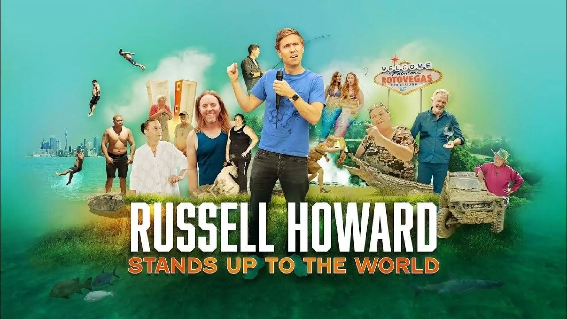 دانلود مستند Russell Howard Stands Up to the World 2021 (راسل هوارد در برابر جهانیان می ایستد)