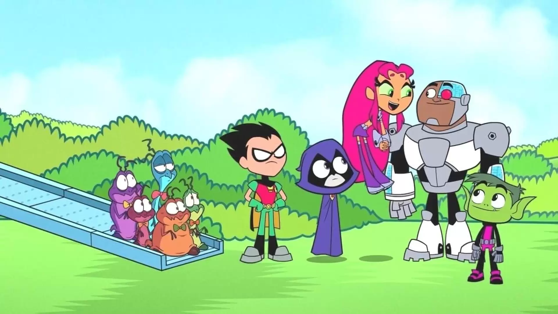 دانلود انیمیشن Teen Titans Go! See Space Jam 2021 با زیرنویس فارسی و تماشای آنلاین