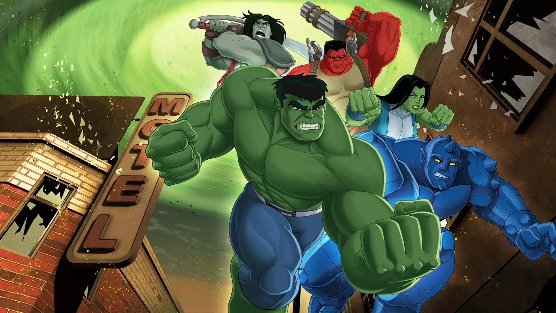 دانلود انیمیشن Hulk and the Agents of S.M.A.S.H. 2013 با زیرنویس فارسی