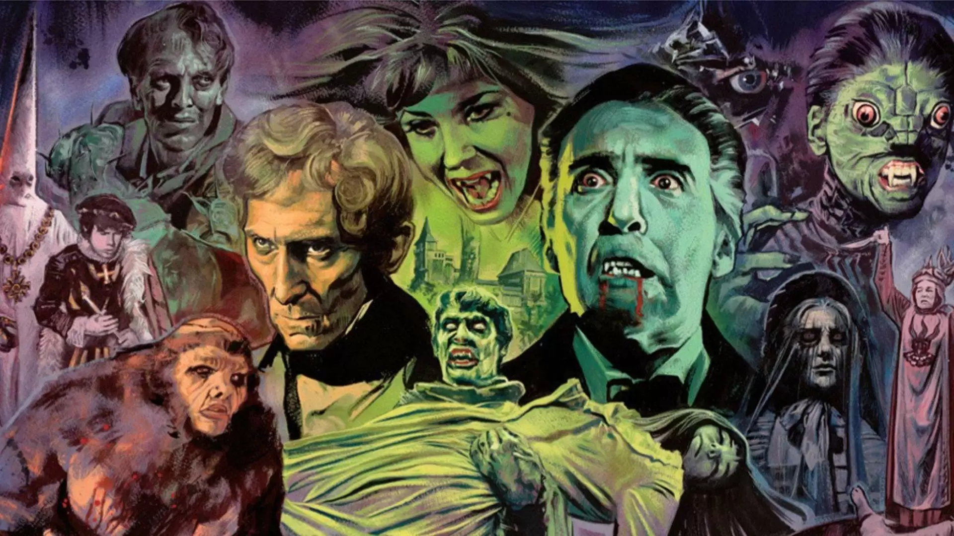 دانلود مستند Flesh and Blood: The Hammer Heritage of Horror 1994