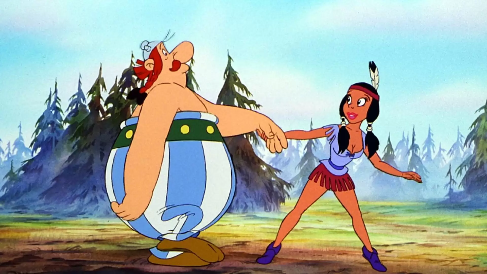 دانلود انیمیشن Asterix in America 1994 (آستریکس در آمریکا) با تماشای آنلاین