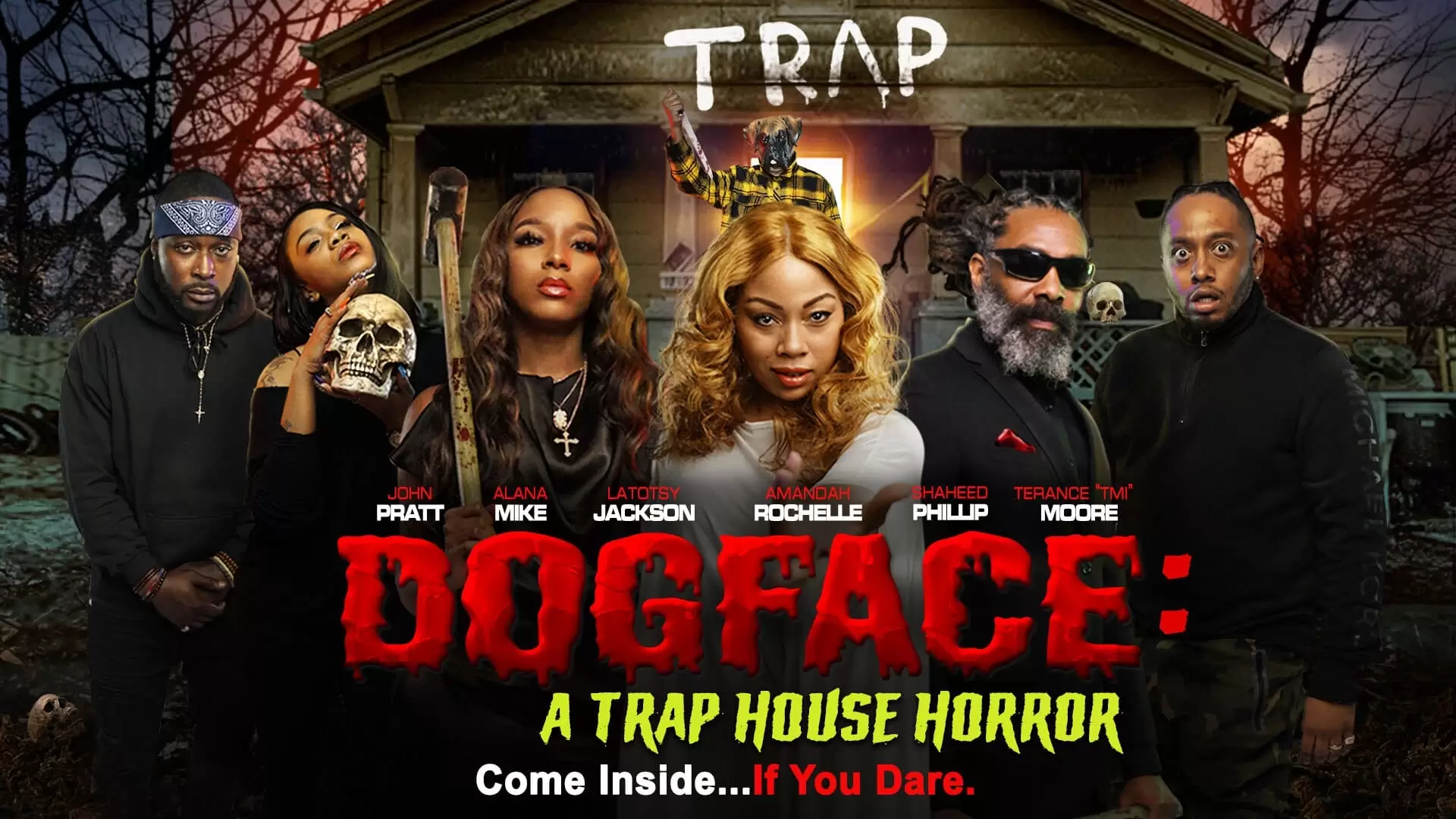 دانلود فیلم Dogface: A TrapHouse Horror 2021 با زیرنویس فارسی