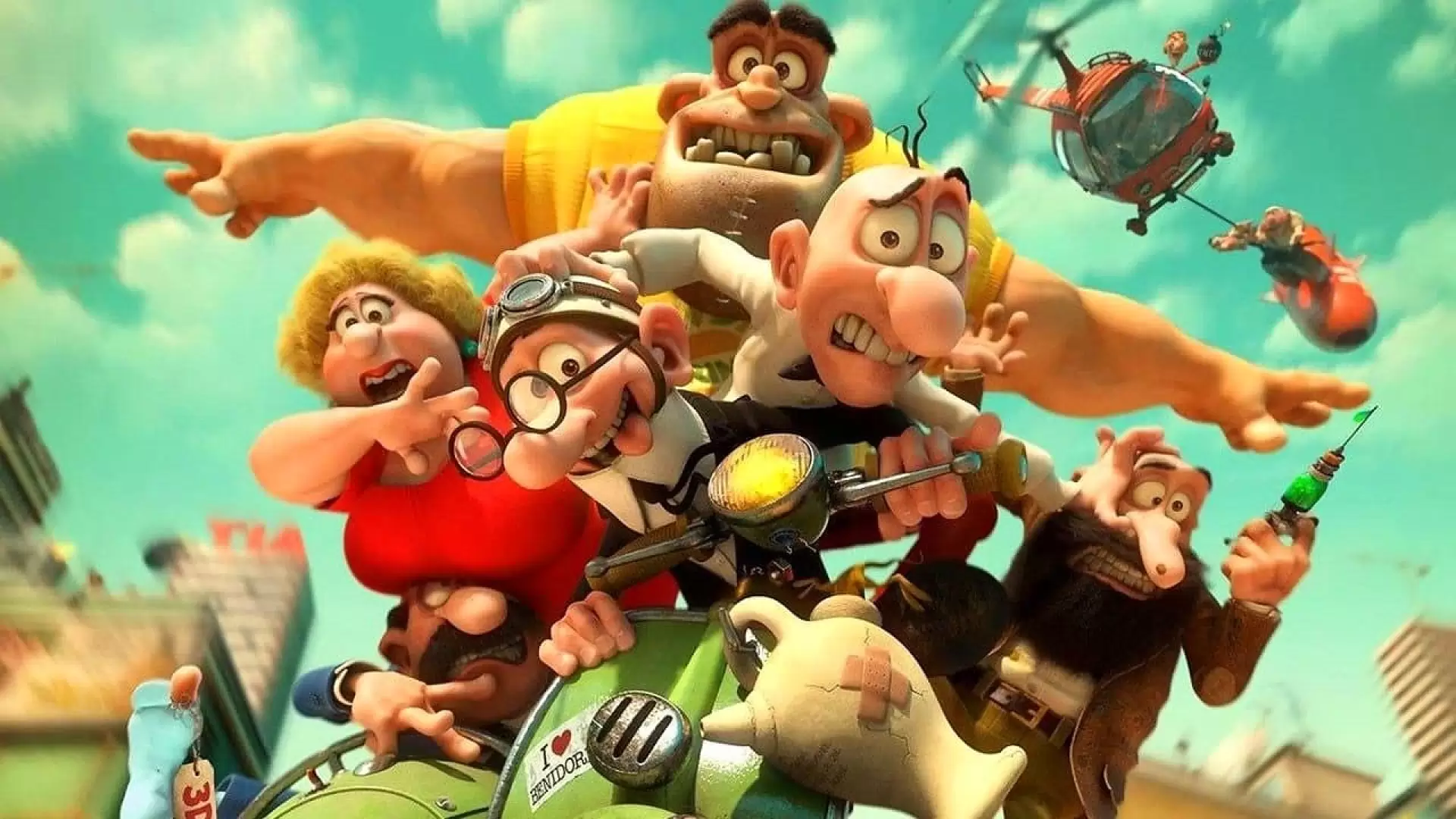 دانلود انیمیشن Mortadelo y Filemón contra Jimmy el Cachondo 2014