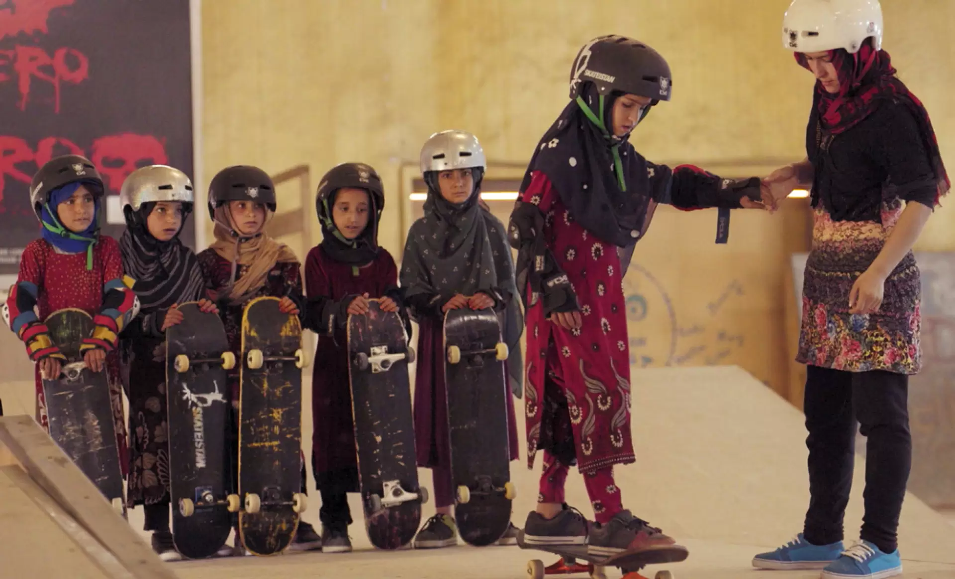 دانلود مستند Learning to Skateboard in a Warzone (If You’re a Girl) 2019