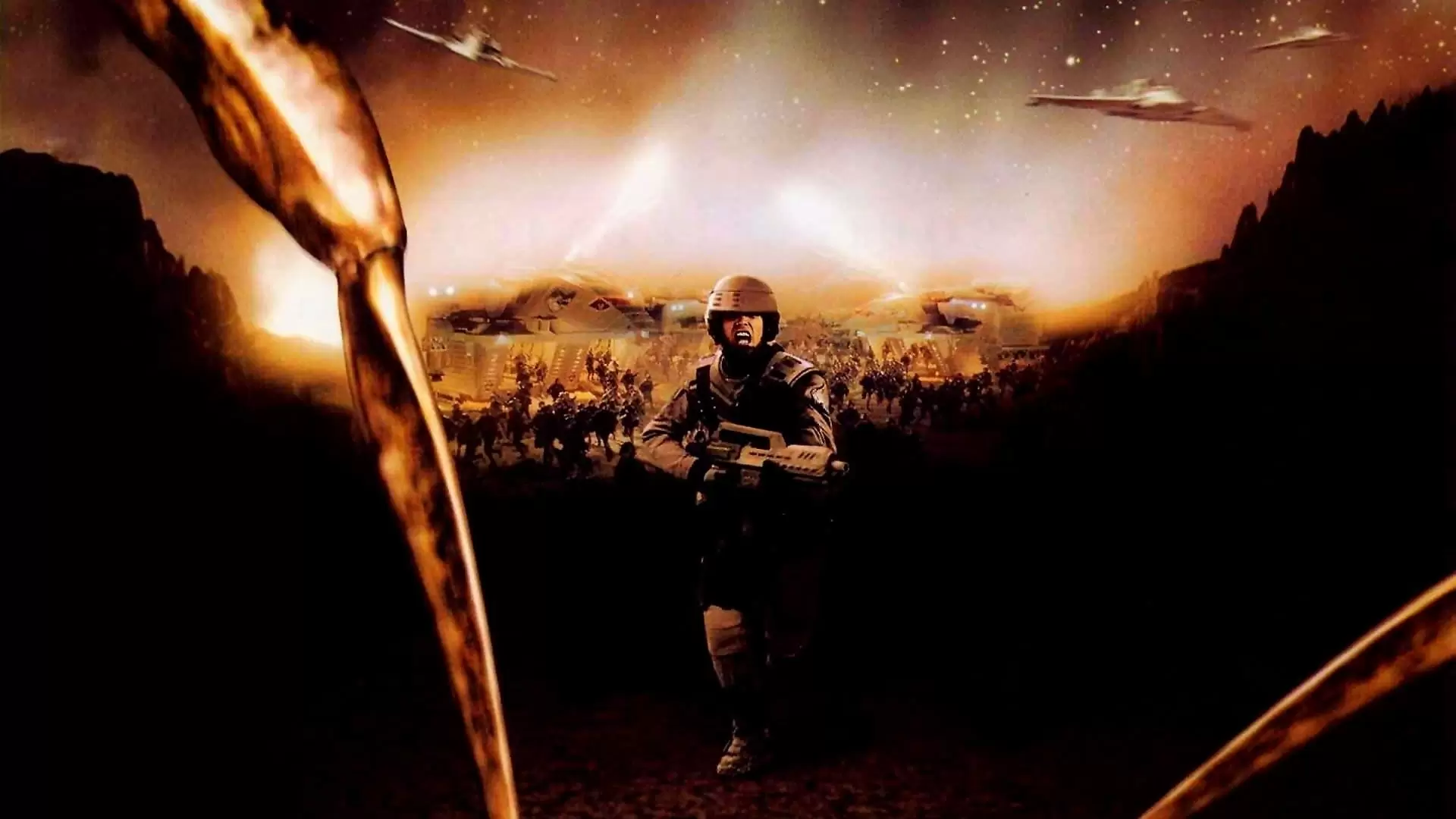 دانلود فیلم Starship Troopers 1997 (سربازان کشتی فضایی) با زیرنویس فارسی و تماشای آنلاین