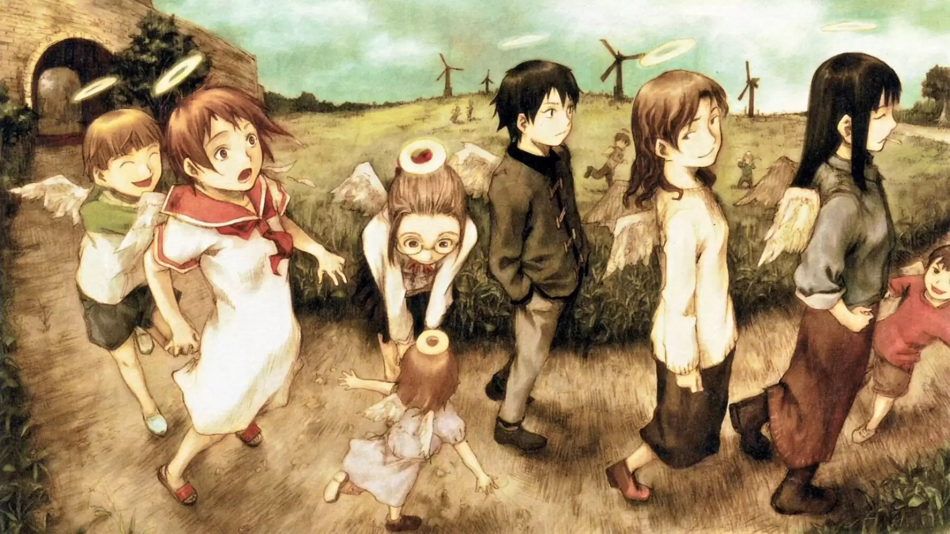 دانلود انیمه Haibane Renmei 2002 با زیرنویس فارسی